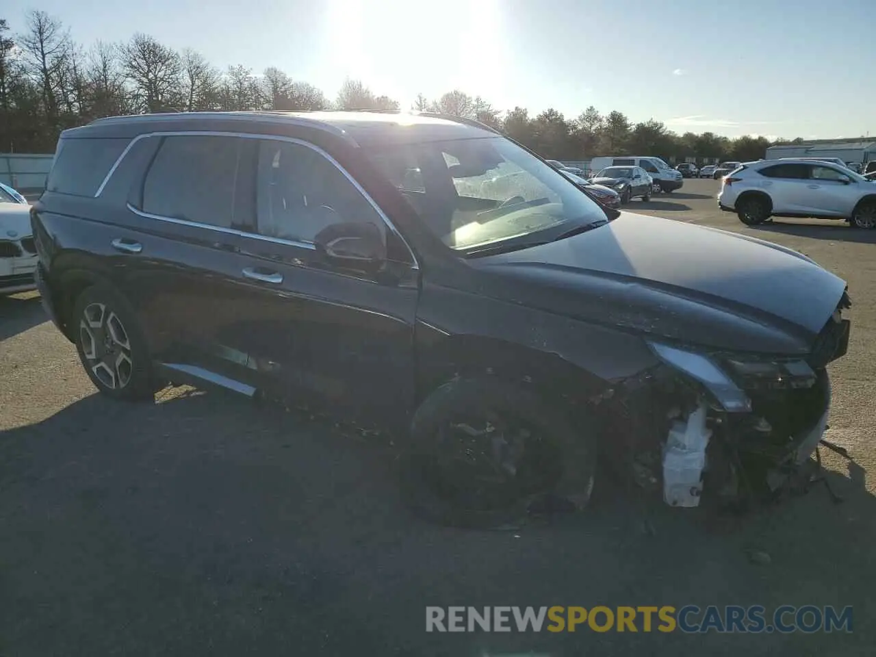 4 Photograph of a damaged car KM8R4DGE1SU823662 HYUNDAI PALISADE 2025