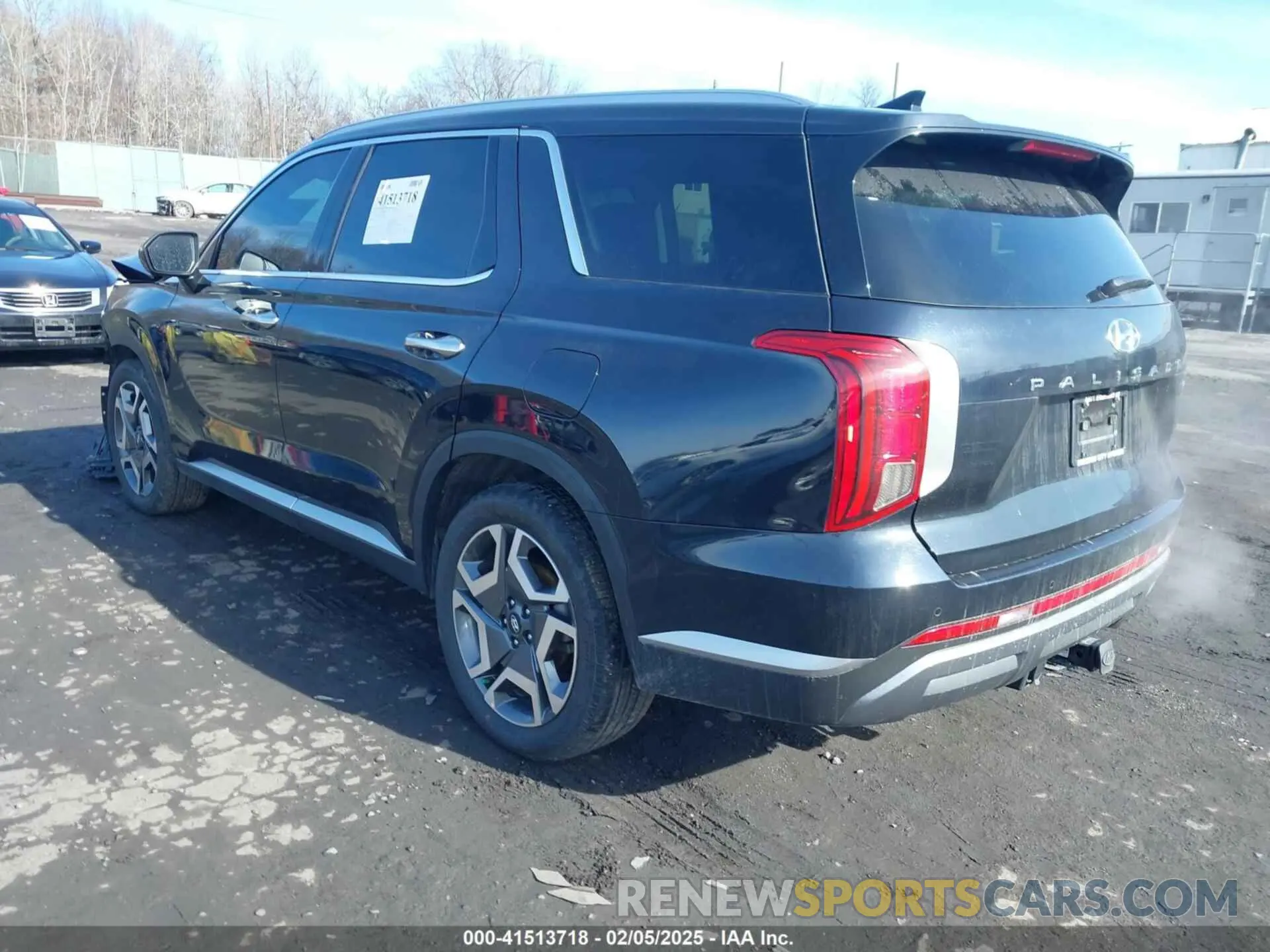 3 Photograph of a damaged car KM8R4DGE1SU843006 HYUNDAI PALISADE 2025