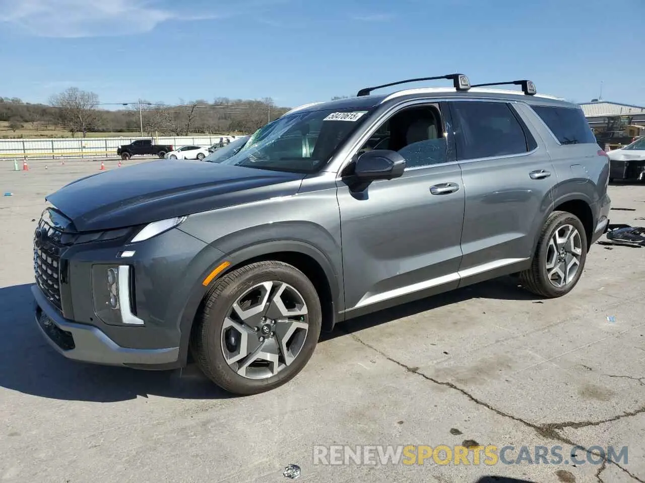 1 Photograph of a damaged car KM8R4DGE3SU846845 HYUNDAI PALISADE 2025