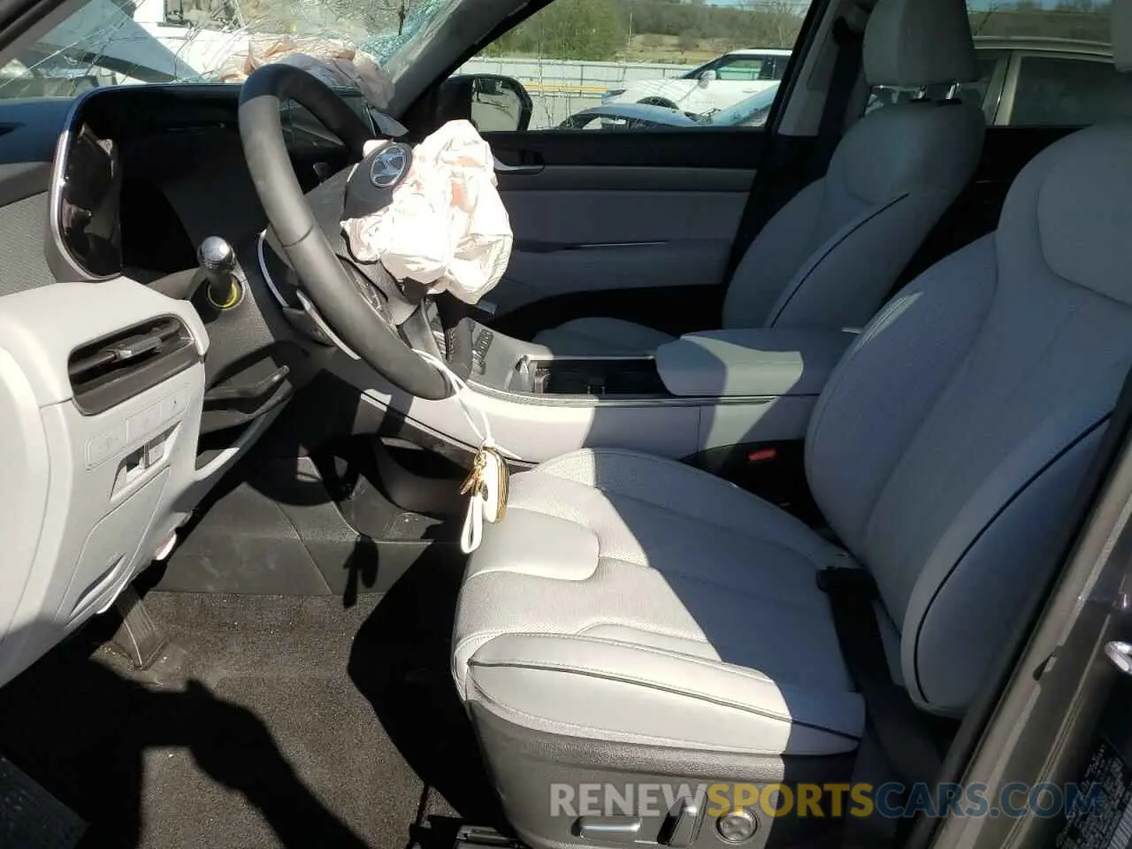 7 Photograph of a damaged car KM8R4DGE3SU846845 HYUNDAI PALISADE 2025