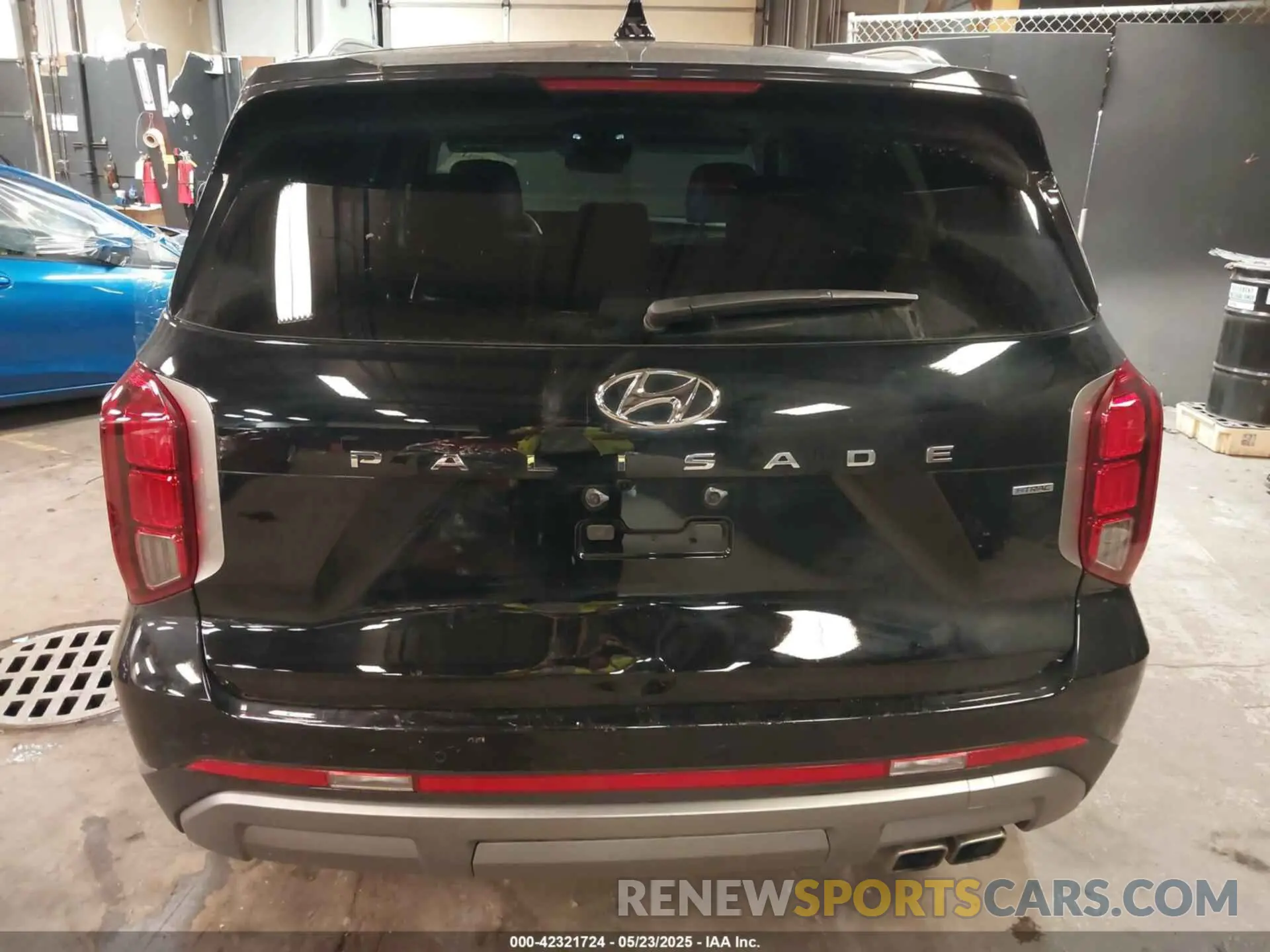 16 Photograph of a damaged car KM8R4DGE7SU836643 HYUNDAI PALISADE 2025