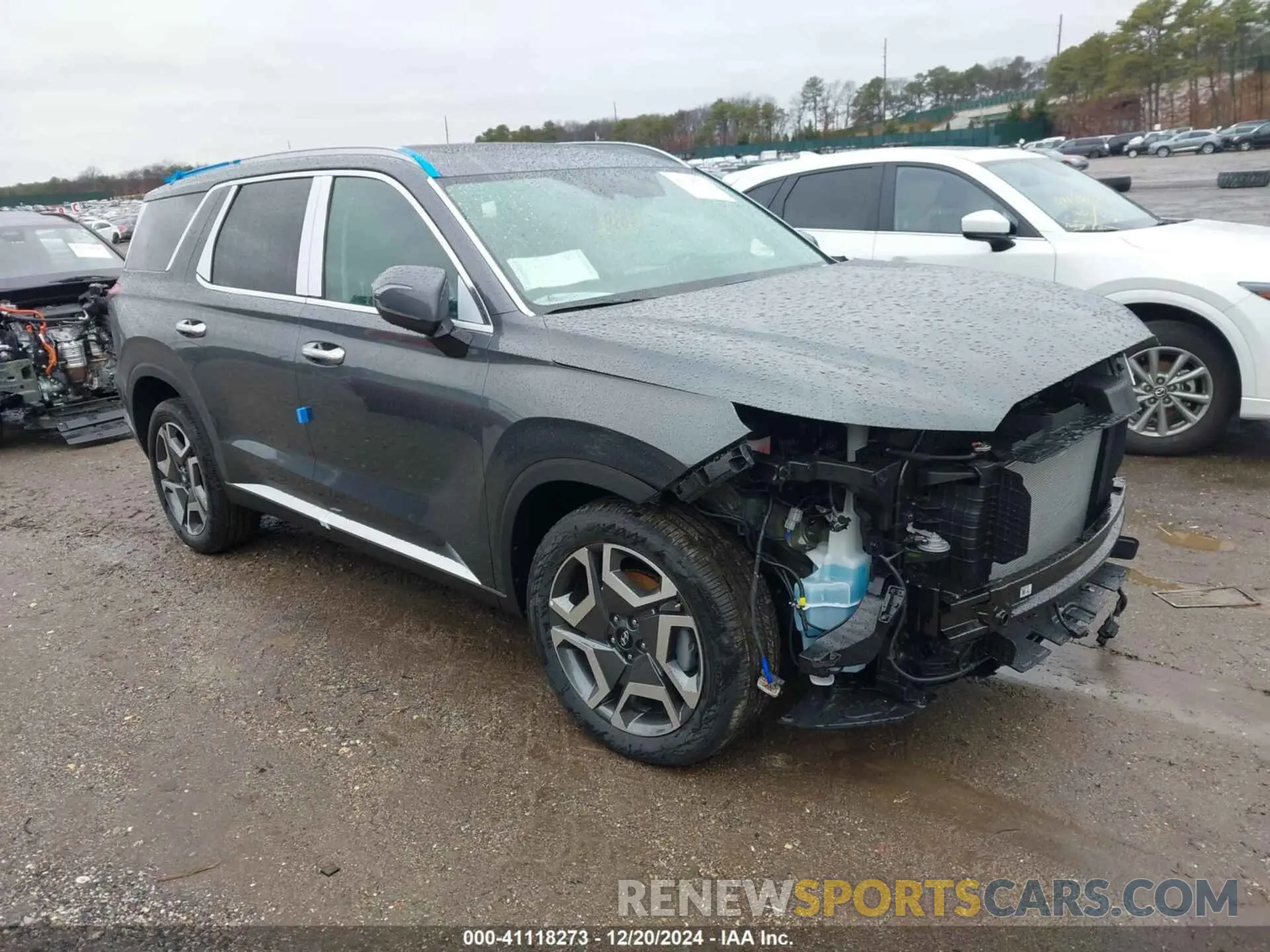 1 Photograph of a damaged car KM8R4DGE7SU837324 HYUNDAI PALISADE 2025