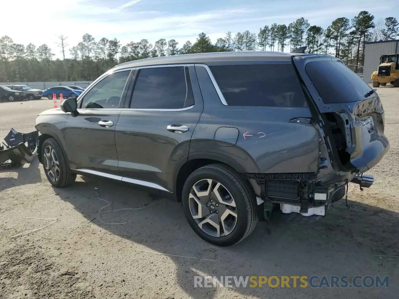 2 Photograph of a damaged car KM8R54GE2SU850284 HYUNDAI PALISADE 2025