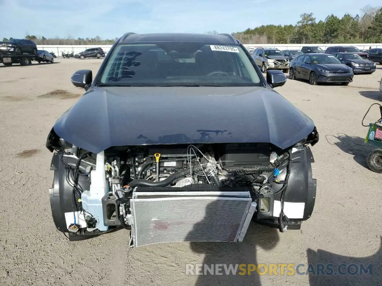5 Photograph of a damaged car KM8R54GE2SU850284 HYUNDAI PALISADE 2025