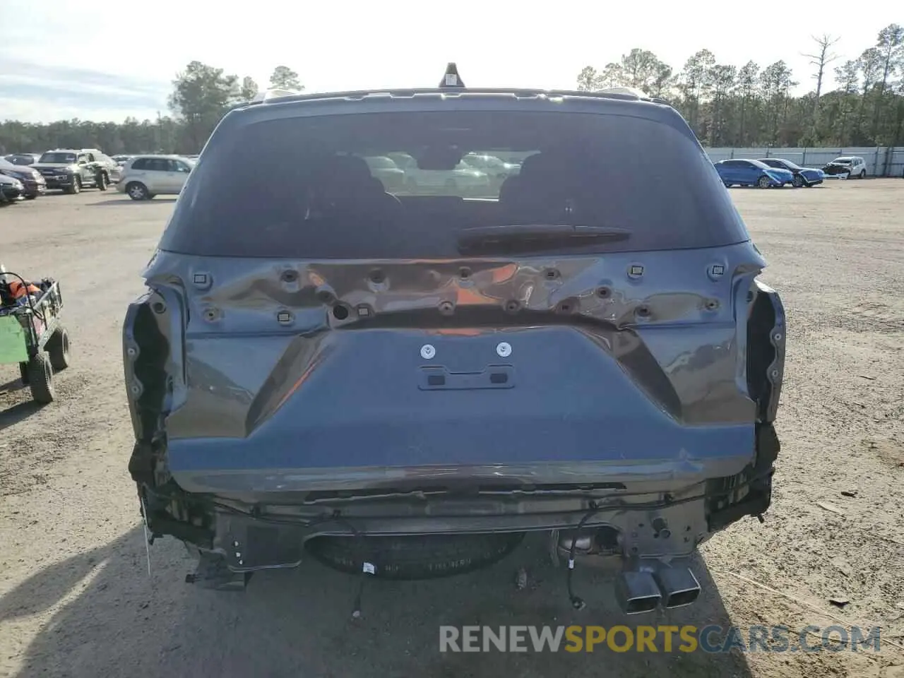 6 Photograph of a damaged car KM8R54GE2SU850284 HYUNDAI PALISADE 2025