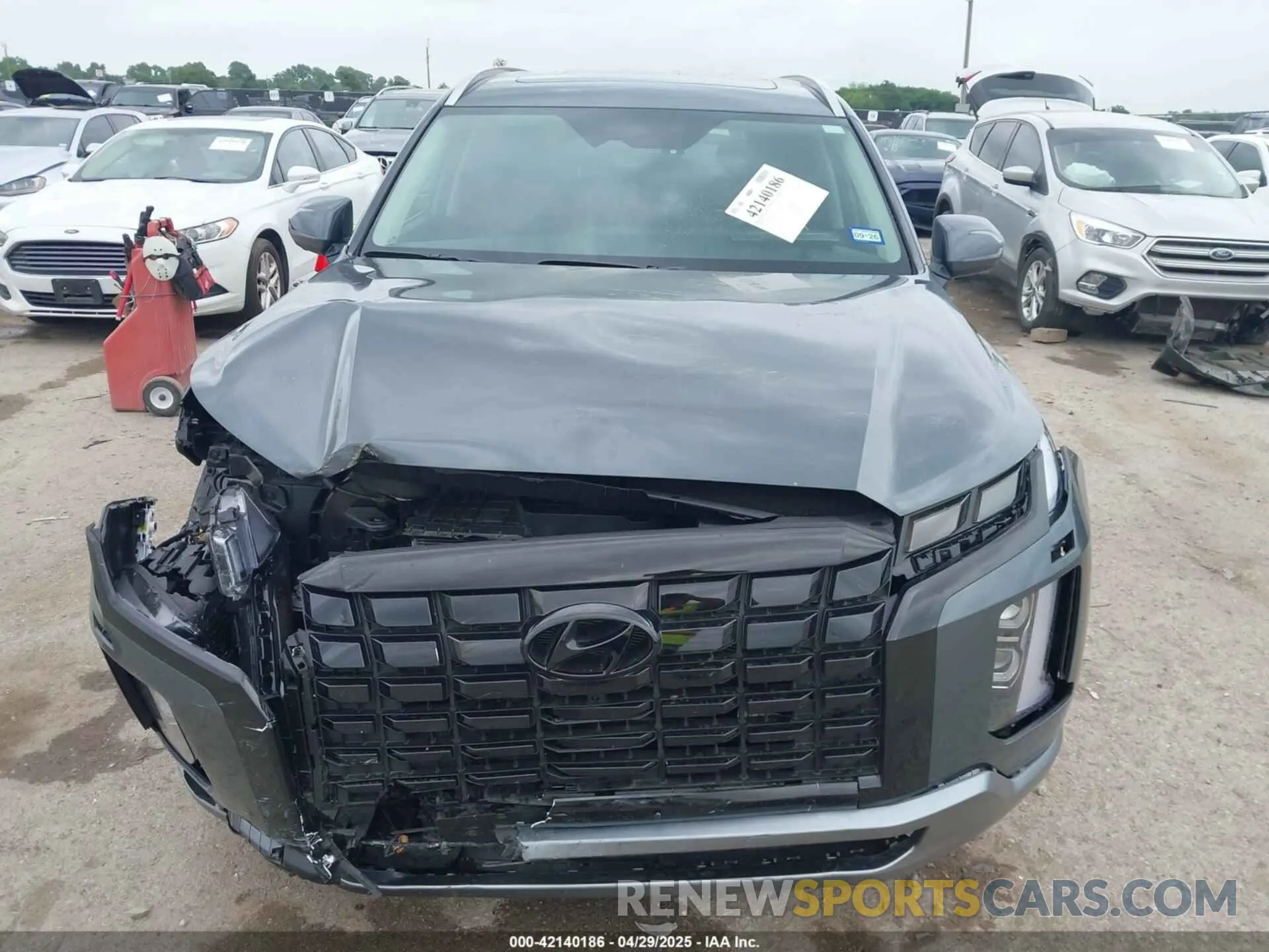 12 Photograph of a damaged car KM8R54GE5SU821958 HYUNDAI PALISADE 2025