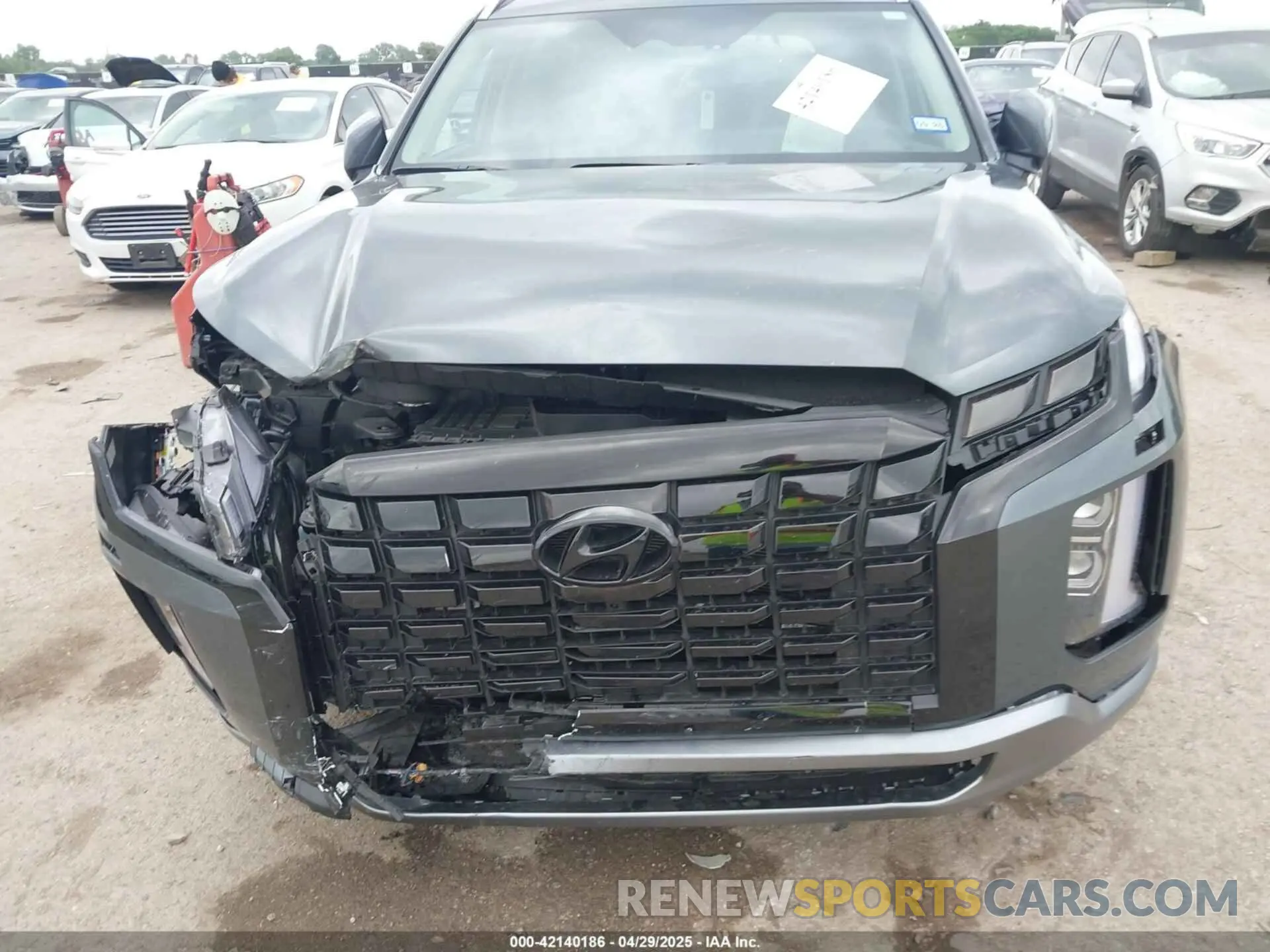 6 Photograph of a damaged car KM8R54GE5SU821958 HYUNDAI PALISADE 2025