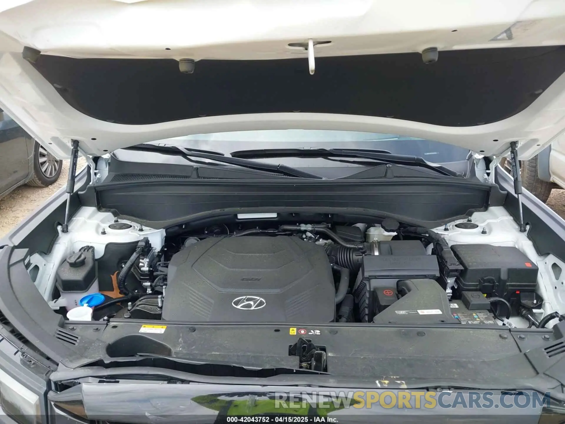 10 Photograph of a damaged car KM8R54GEXSU843518 HYUNDAI PALISADE 2025