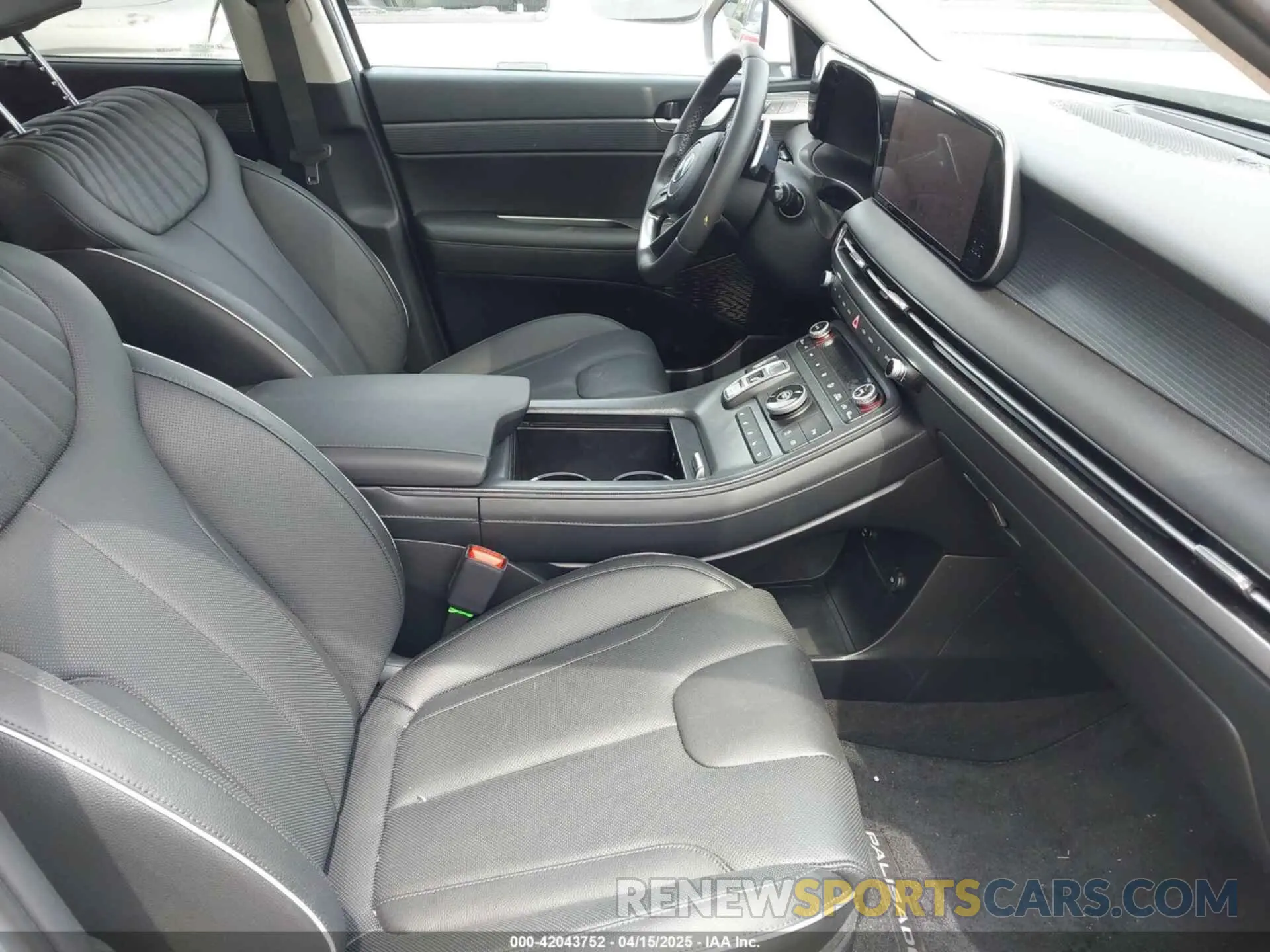 5 Photograph of a damaged car KM8R54GEXSU843518 HYUNDAI PALISADE 2025