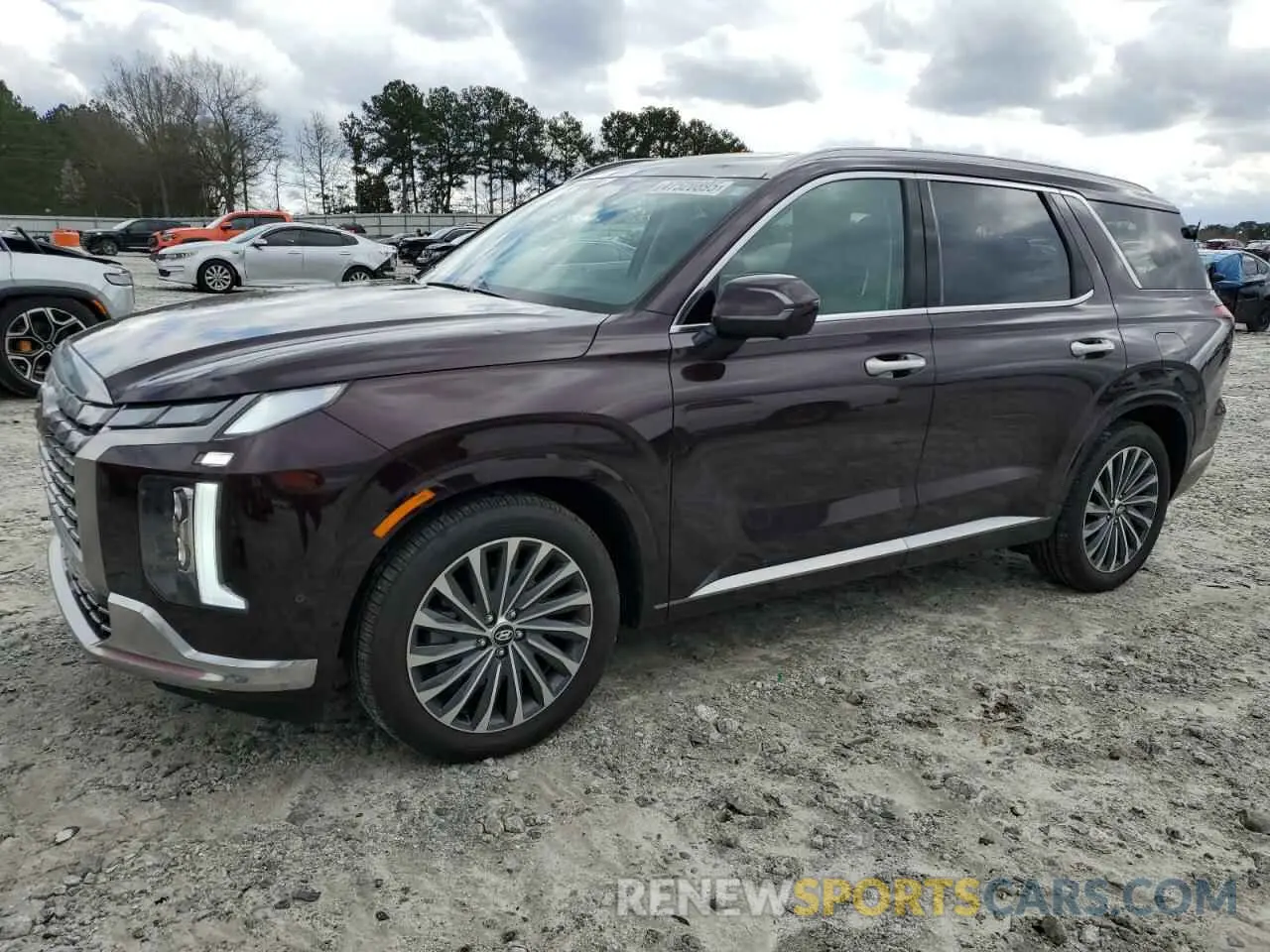 1 Photograph of a damaged car KM8R74GE0SU824972 HYUNDAI PALISADE 2025