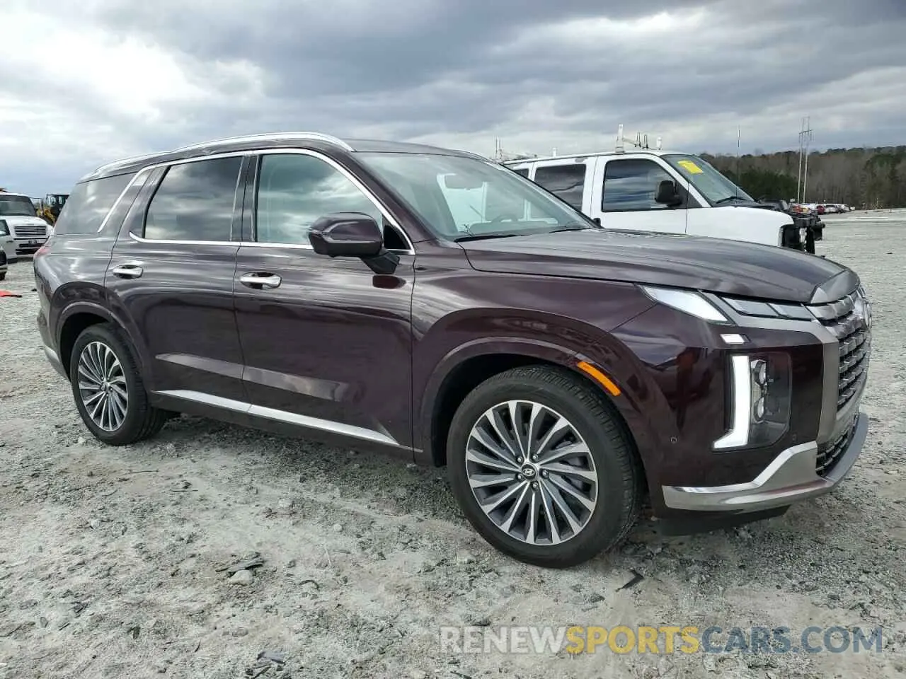 4 Photograph of a damaged car KM8R74GE0SU824972 HYUNDAI PALISADE 2025