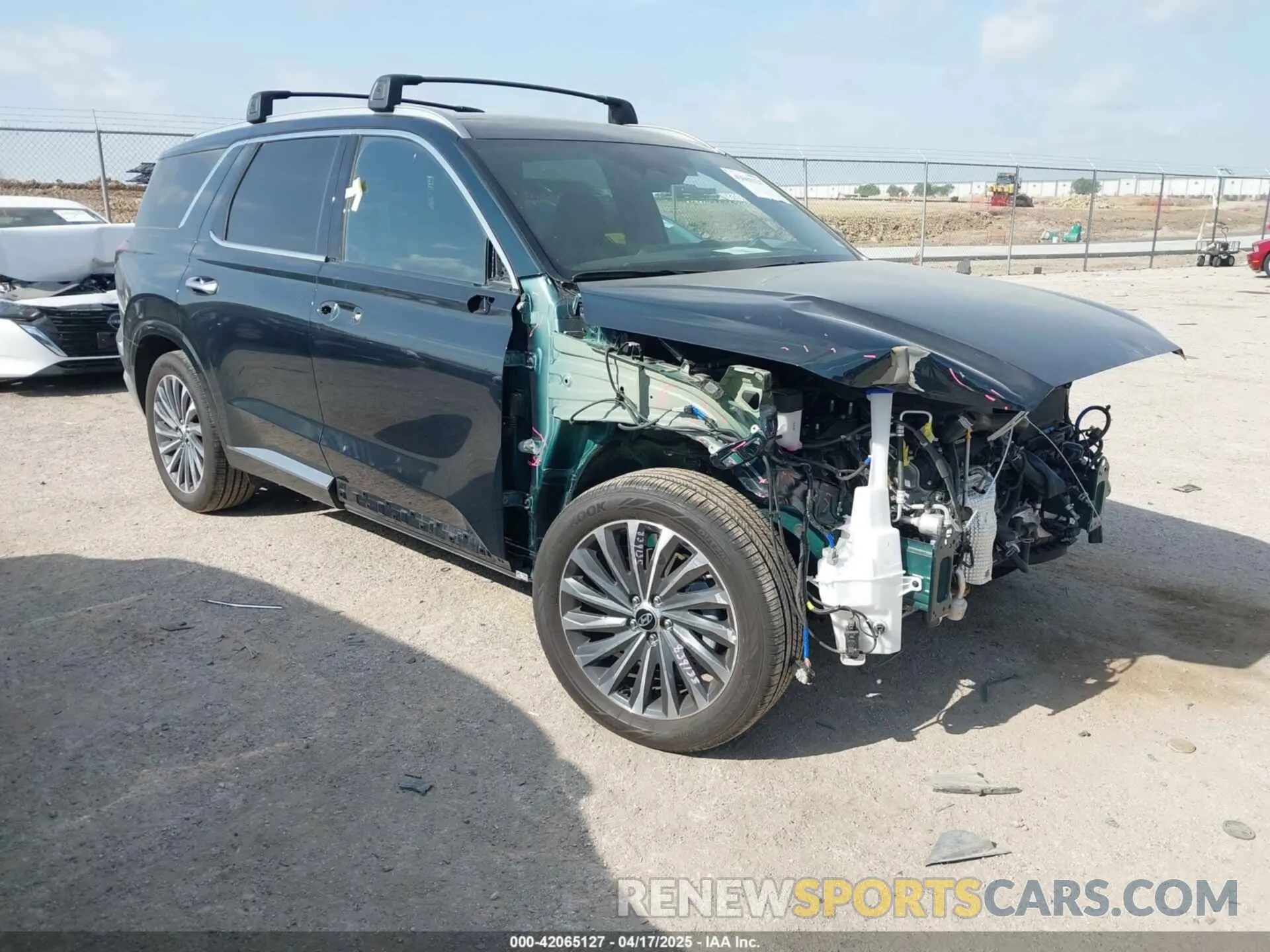 1 Photograph of a damaged car KM8R74GE6SU856907 HYUNDAI PALISADE 2025