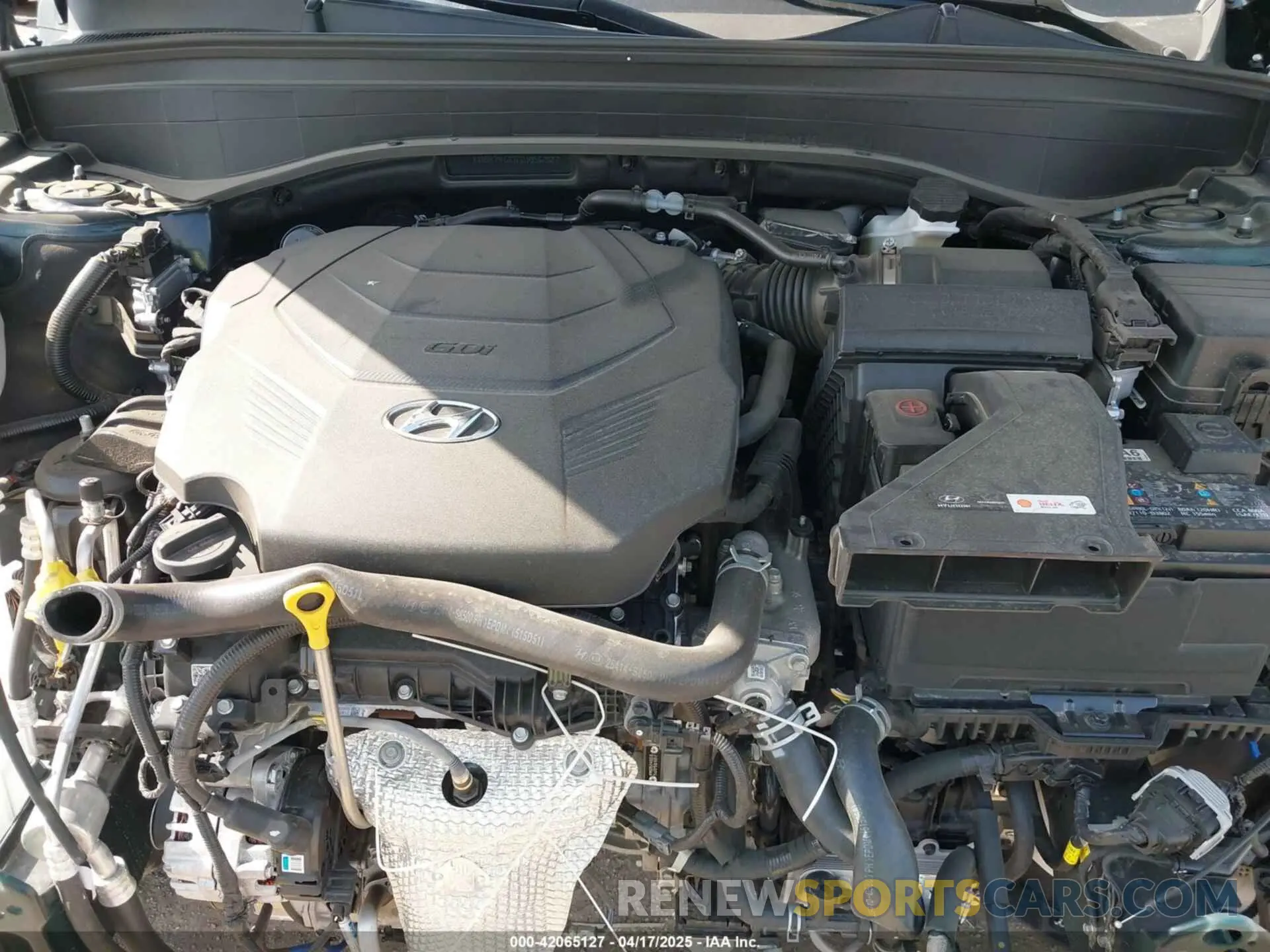 10 Photograph of a damaged car KM8R74GE6SU856907 HYUNDAI PALISADE 2025