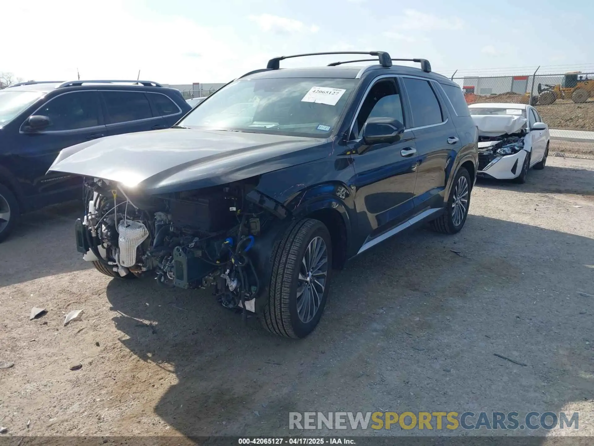 2 Photograph of a damaged car KM8R74GE6SU856907 HYUNDAI PALISADE 2025