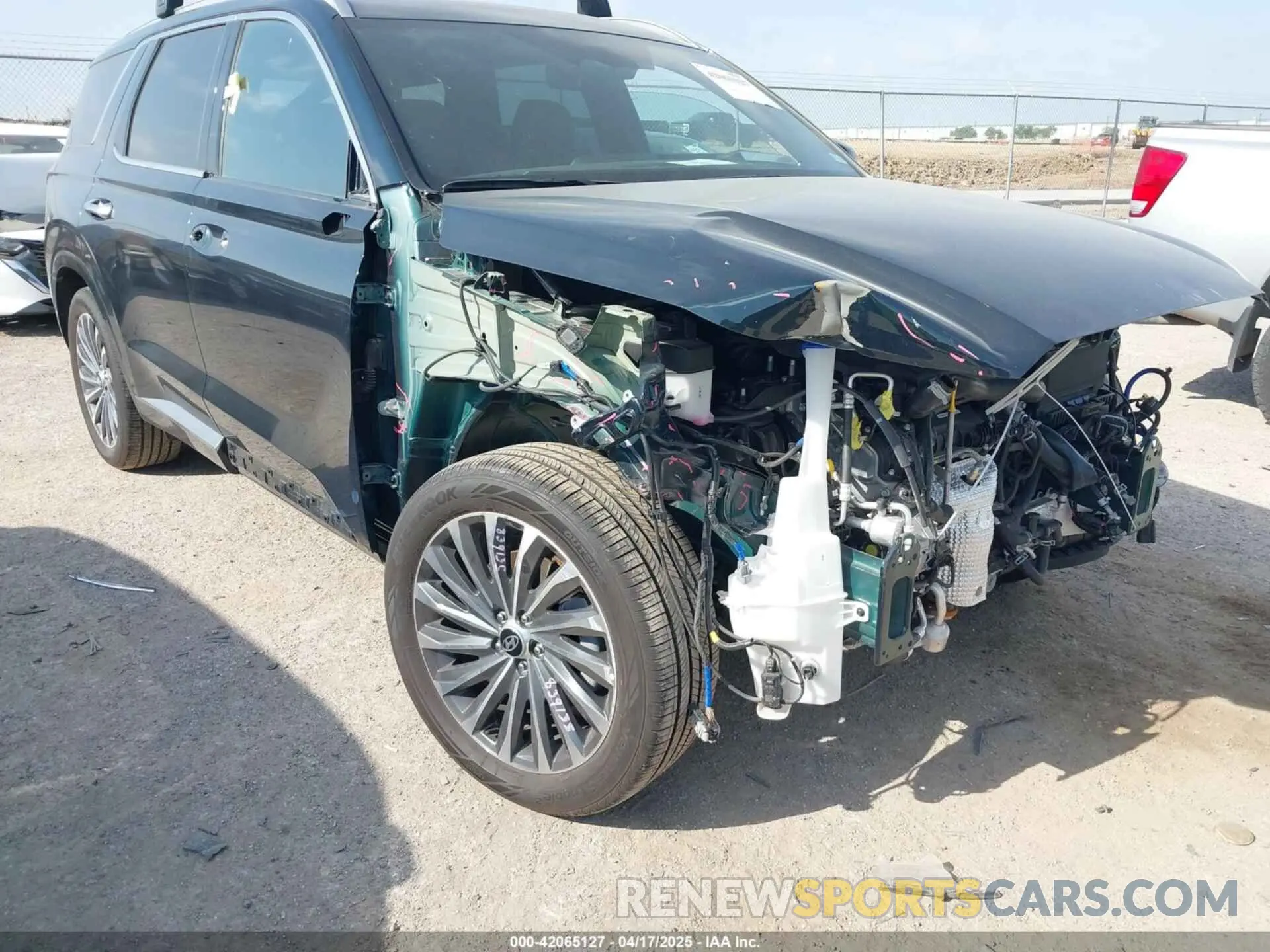 6 Photograph of a damaged car KM8R74GE6SU856907 HYUNDAI PALISADE 2025