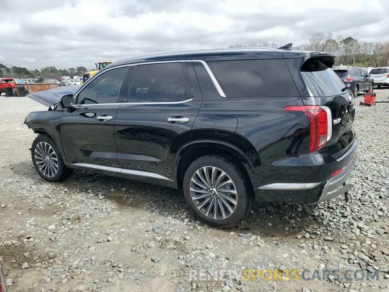 2 Photograph of a damaged car KM8R74GE7SU810776 HYUNDAI PALISADE 2025