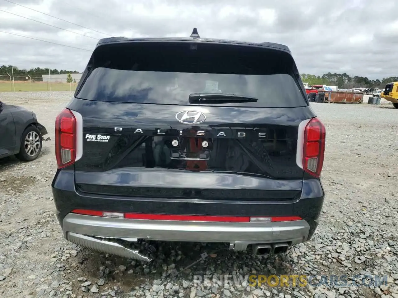 6 Photograph of a damaged car KM8R74GE7SU810776 HYUNDAI PALISADE 2025
