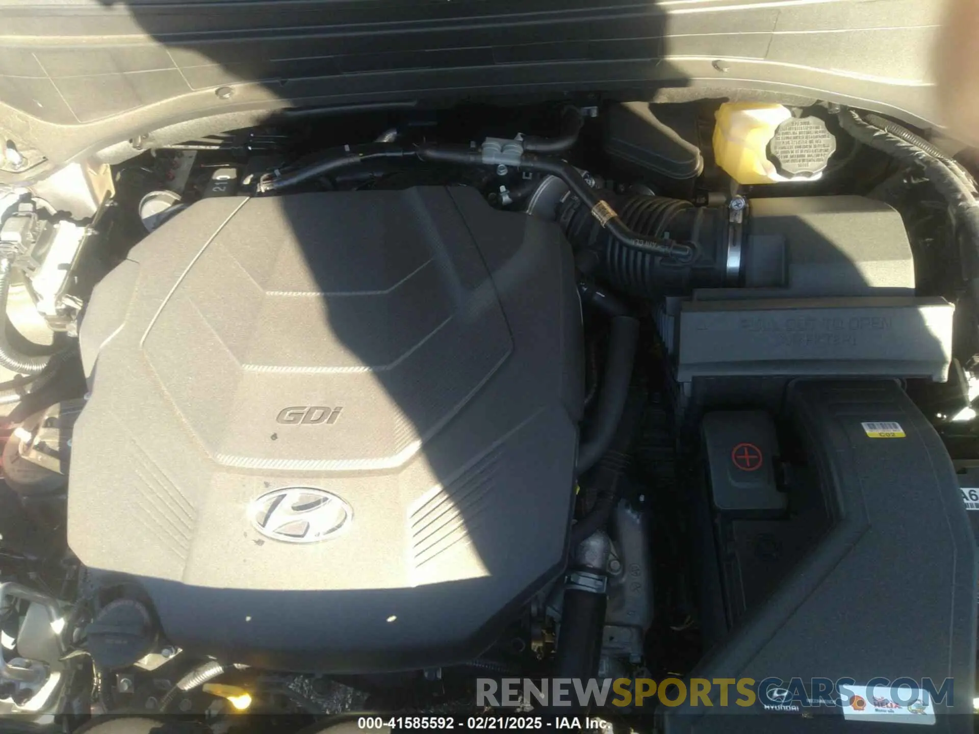 10 Photograph of a damaged car KM8R74GE8SU812181 HYUNDAI PALISADE 2025