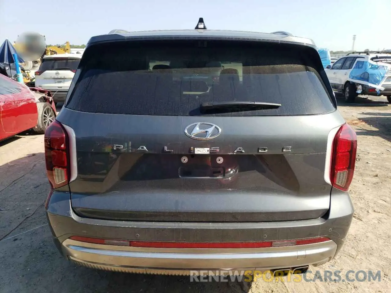 6 Photograph of a damaged car KM8R74GE8SU853166 HYUNDAI PALISADE 2025