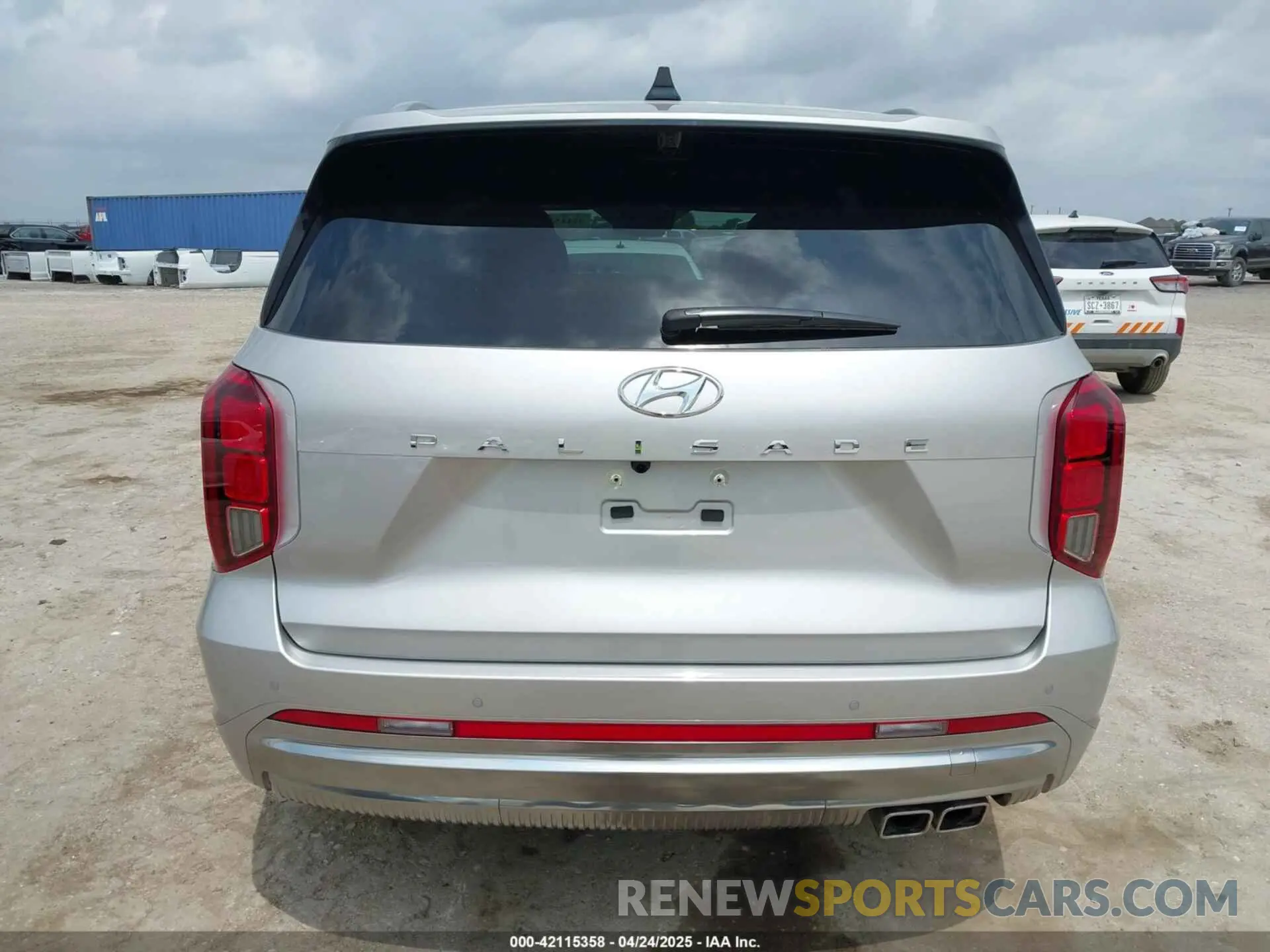16 Photograph of a damaged car KM8R74GE9SU887116 HYUNDAI PALISADE 2025