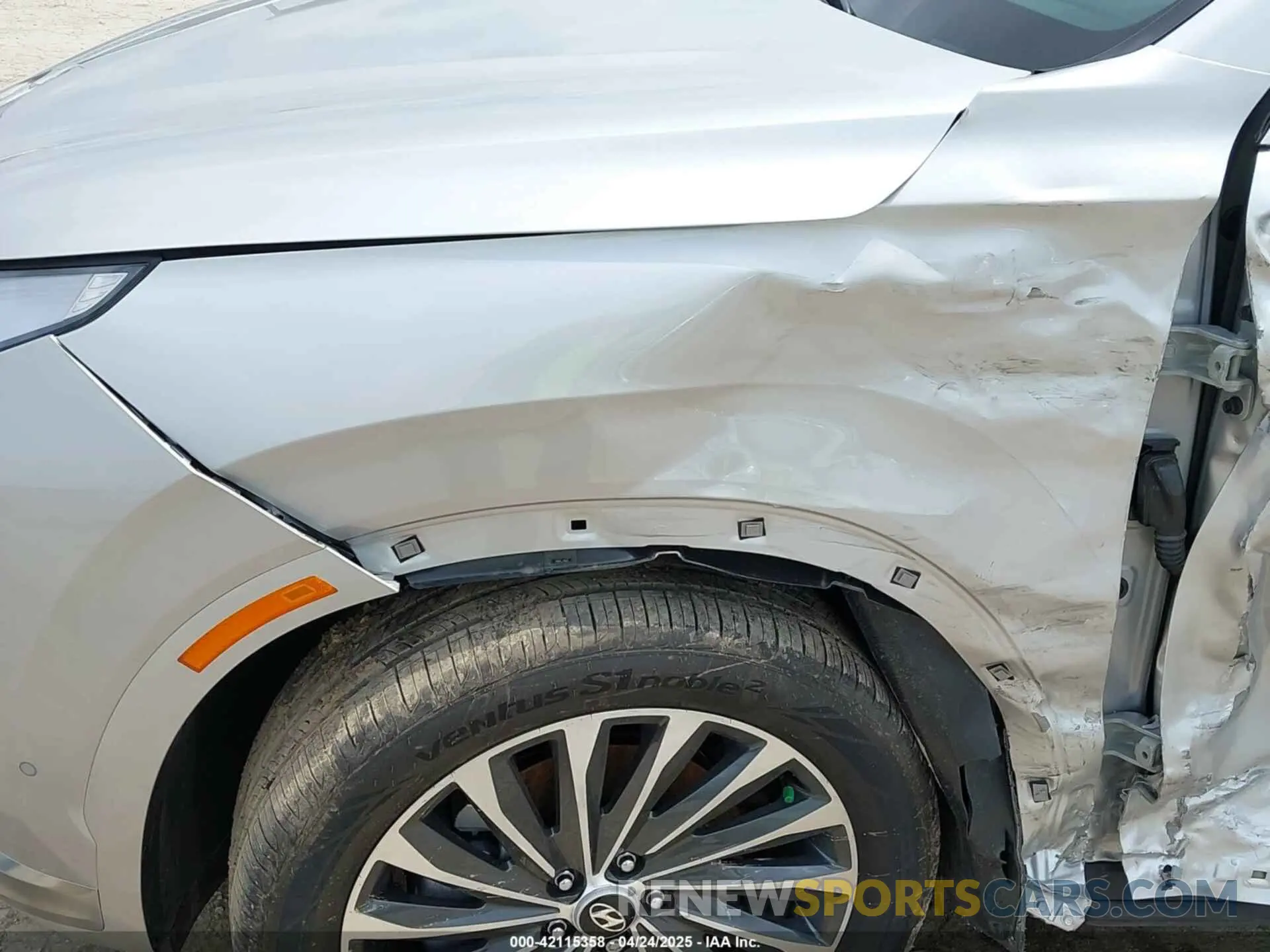 6 Photograph of a damaged car KM8R74GE9SU887116 HYUNDAI PALISADE 2025