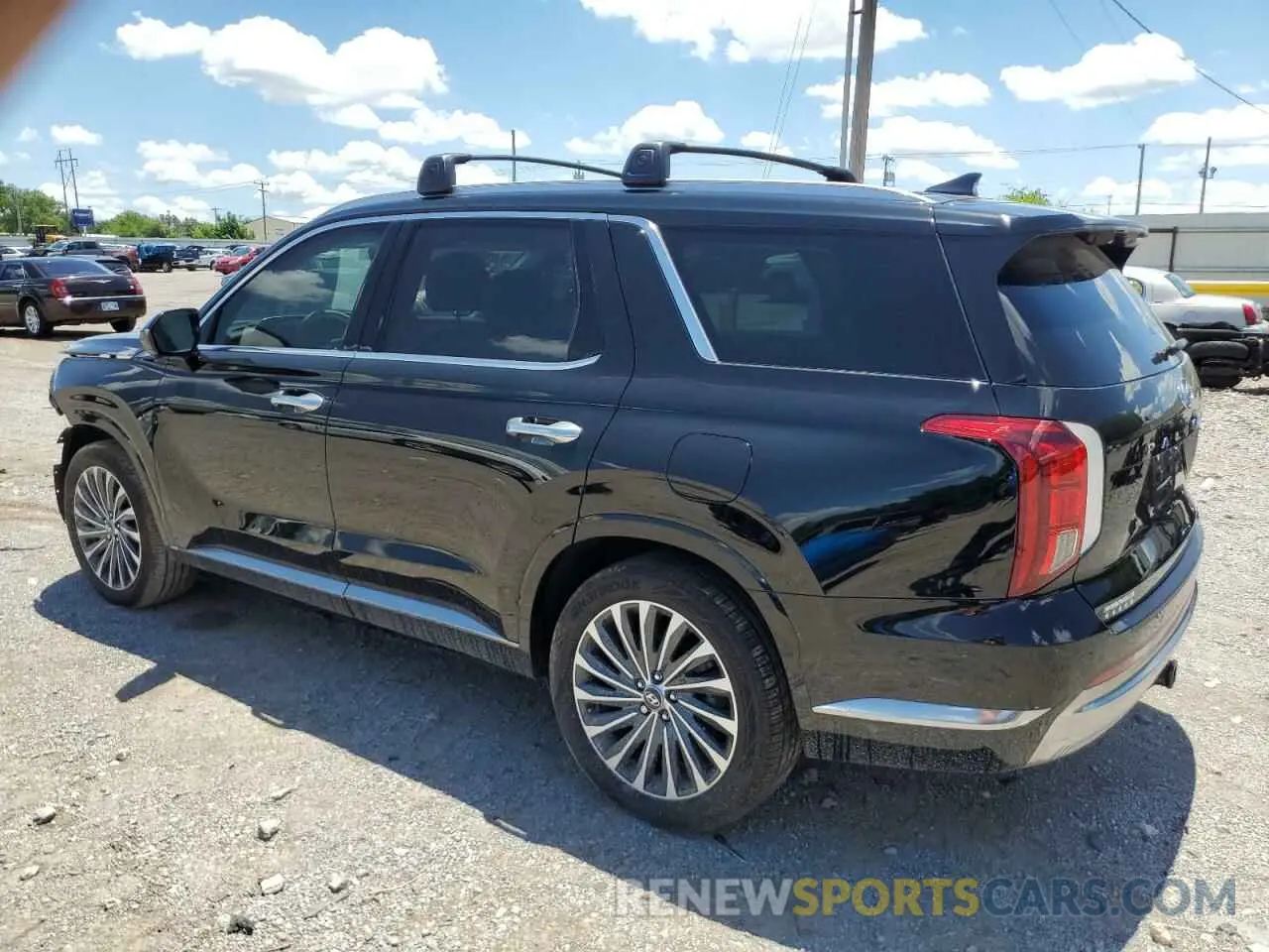 2 Photograph of a damaged car KM8R7DGE0SU818766 HYUNDAI PALISADE 2025