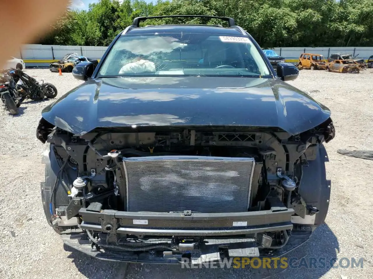 5 Photograph of a damaged car KM8R7DGE0SU818766 HYUNDAI PALISADE 2025