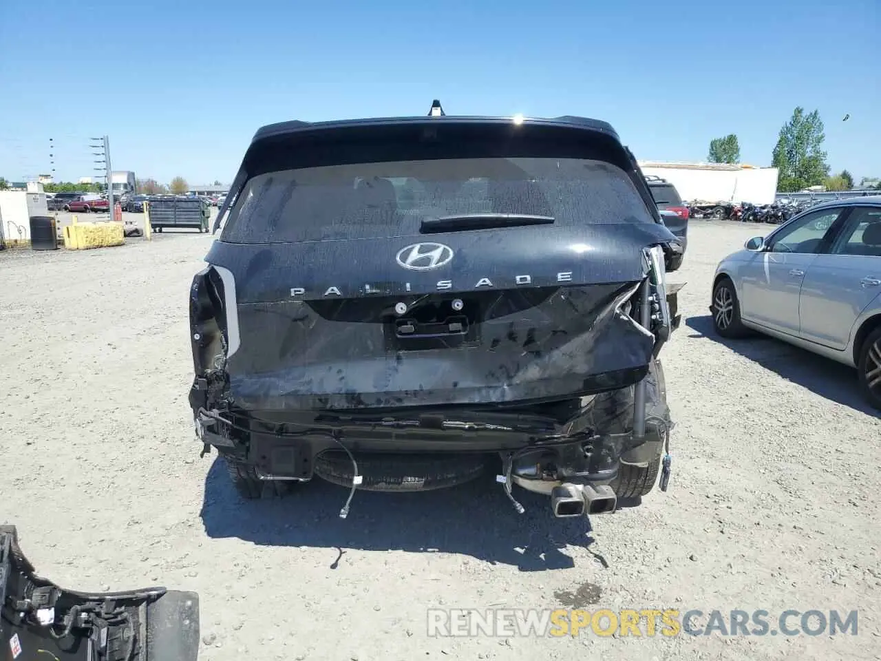 6 Photograph of a damaged car KM8R7DGE1SU843983 HYUNDAI PALISADE 2025
