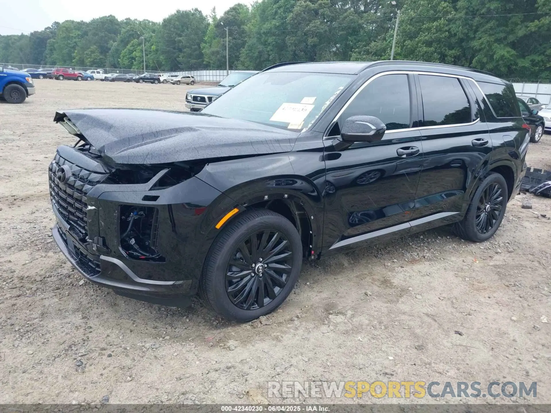 2 Photograph of a damaged car KM8R7DGE2SU808630 HYUNDAI PALISADE 2025