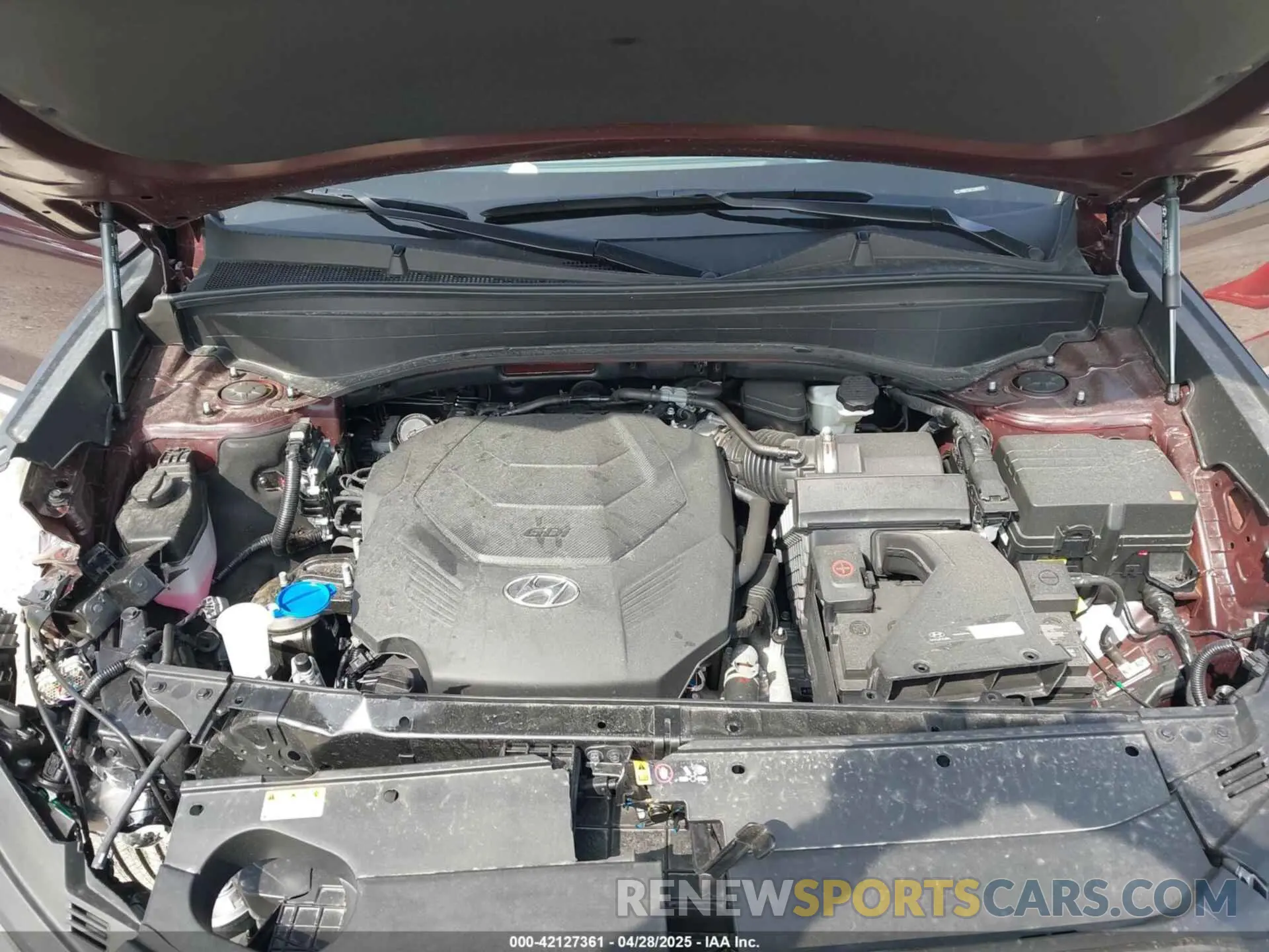 10 Photograph of a damaged car KM8R7DGE2SU828795 HYUNDAI PALISADE 2025
