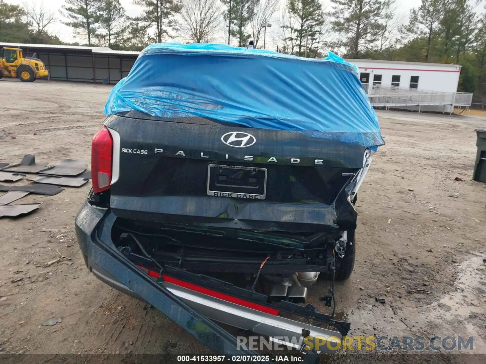 16 Photograph of a damaged car KM8R7DGE4SU808077 HYUNDAI PALISADE 2025