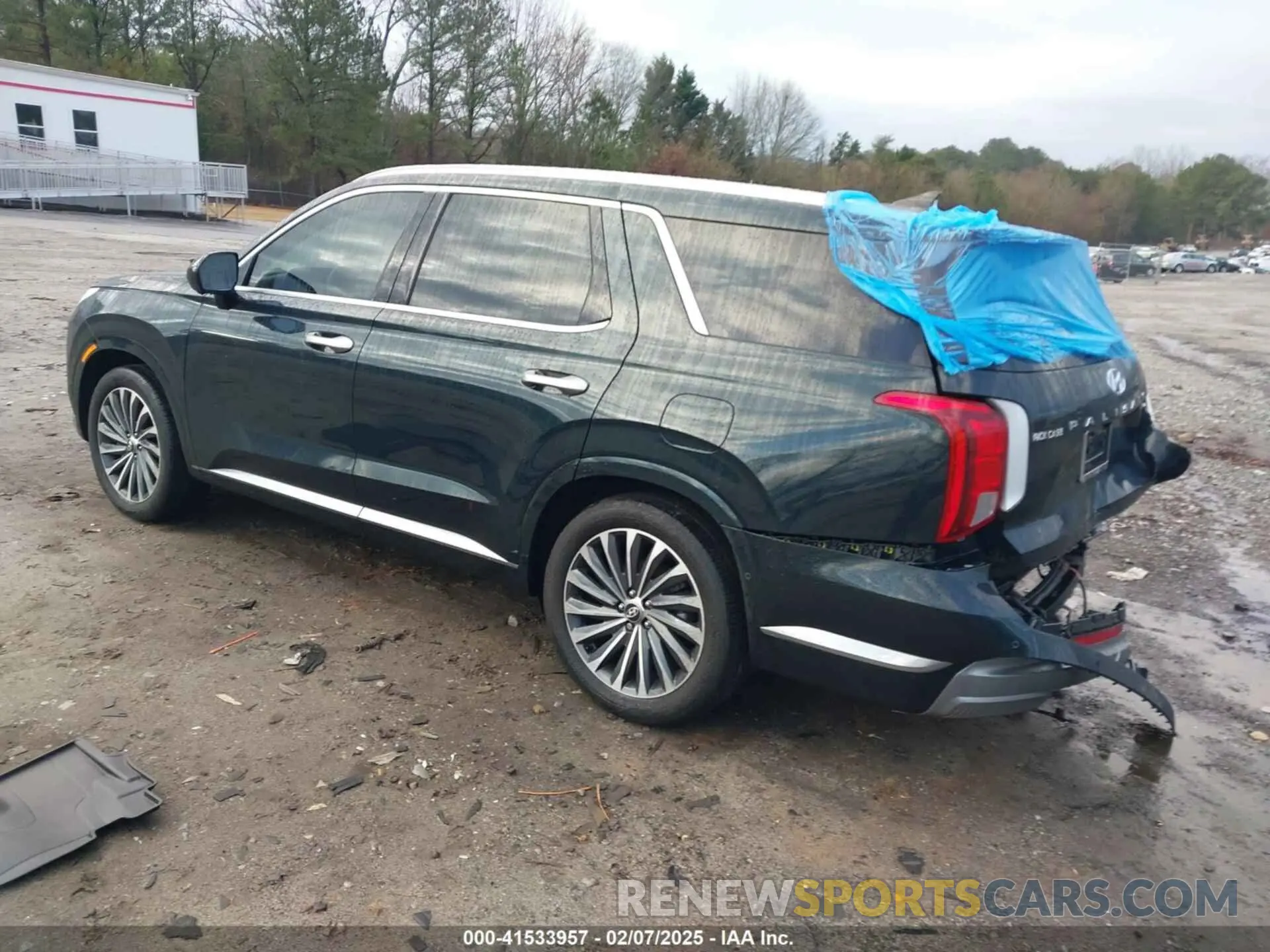 3 Photograph of a damaged car KM8R7DGE4SU808077 HYUNDAI PALISADE 2025