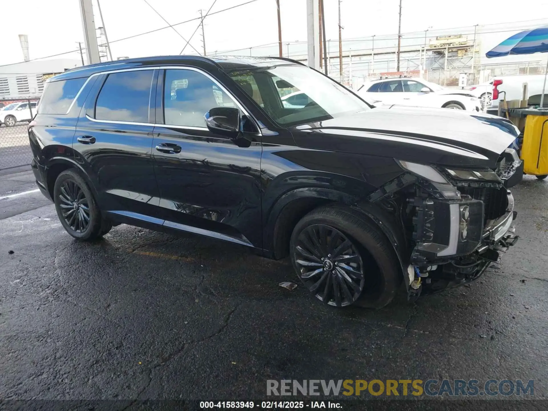 1 Photograph of a damaged car KM8R7DGE4SU810783 HYUNDAI PALISADE 2025