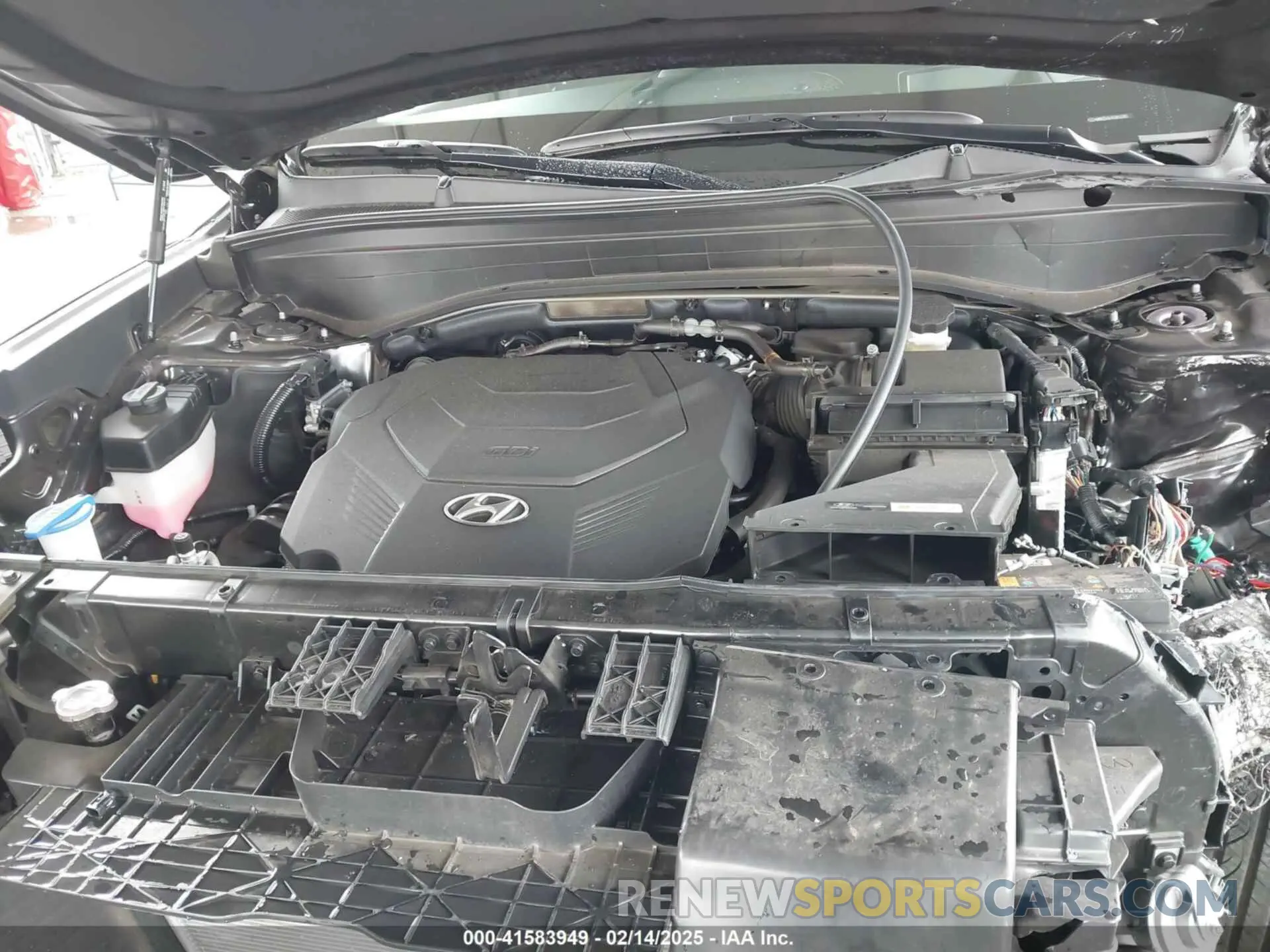 10 Photograph of a damaged car KM8R7DGE4SU810783 HYUNDAI PALISADE 2025