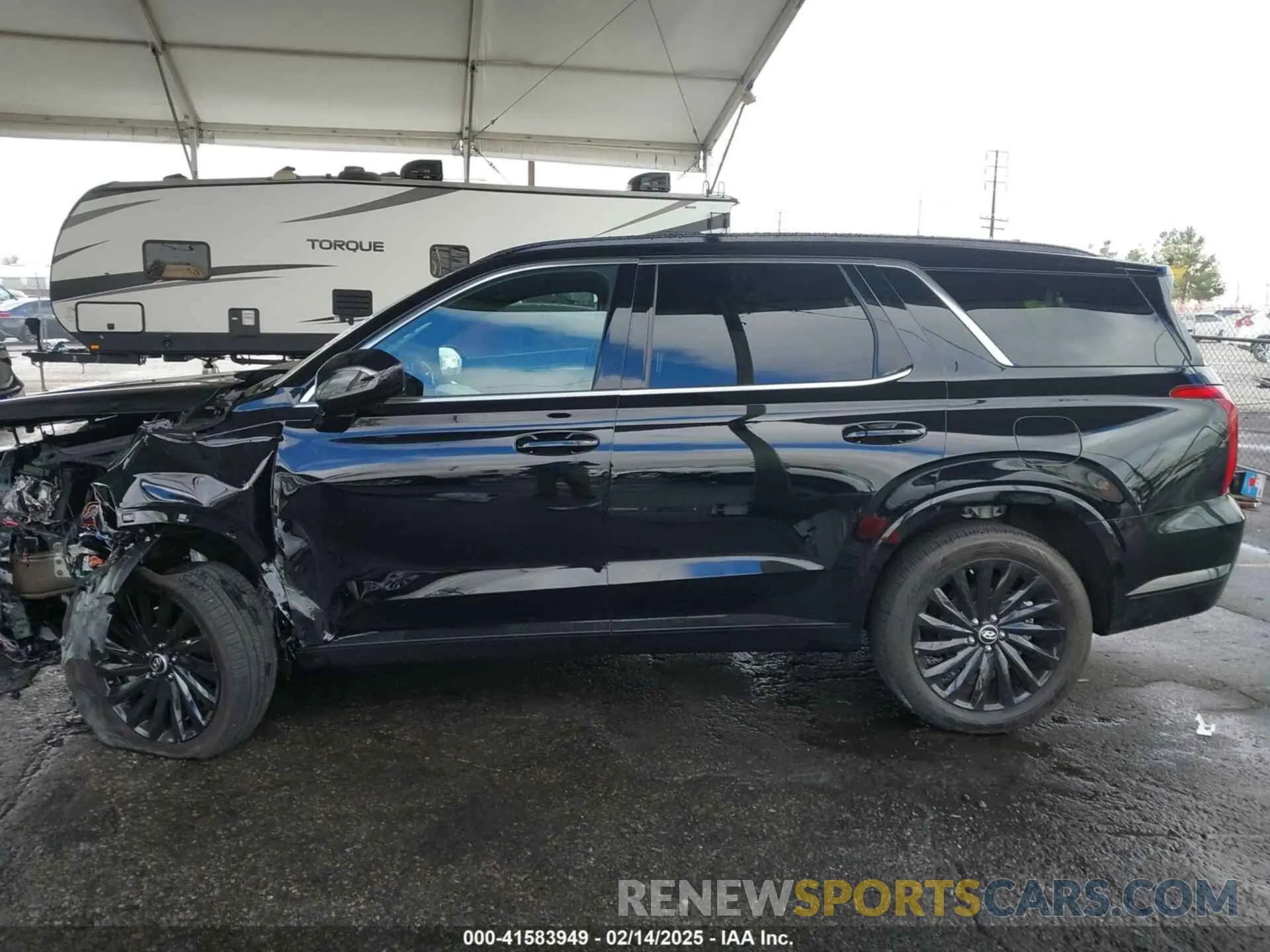 15 Photograph of a damaged car KM8R7DGE4SU810783 HYUNDAI PALISADE 2025