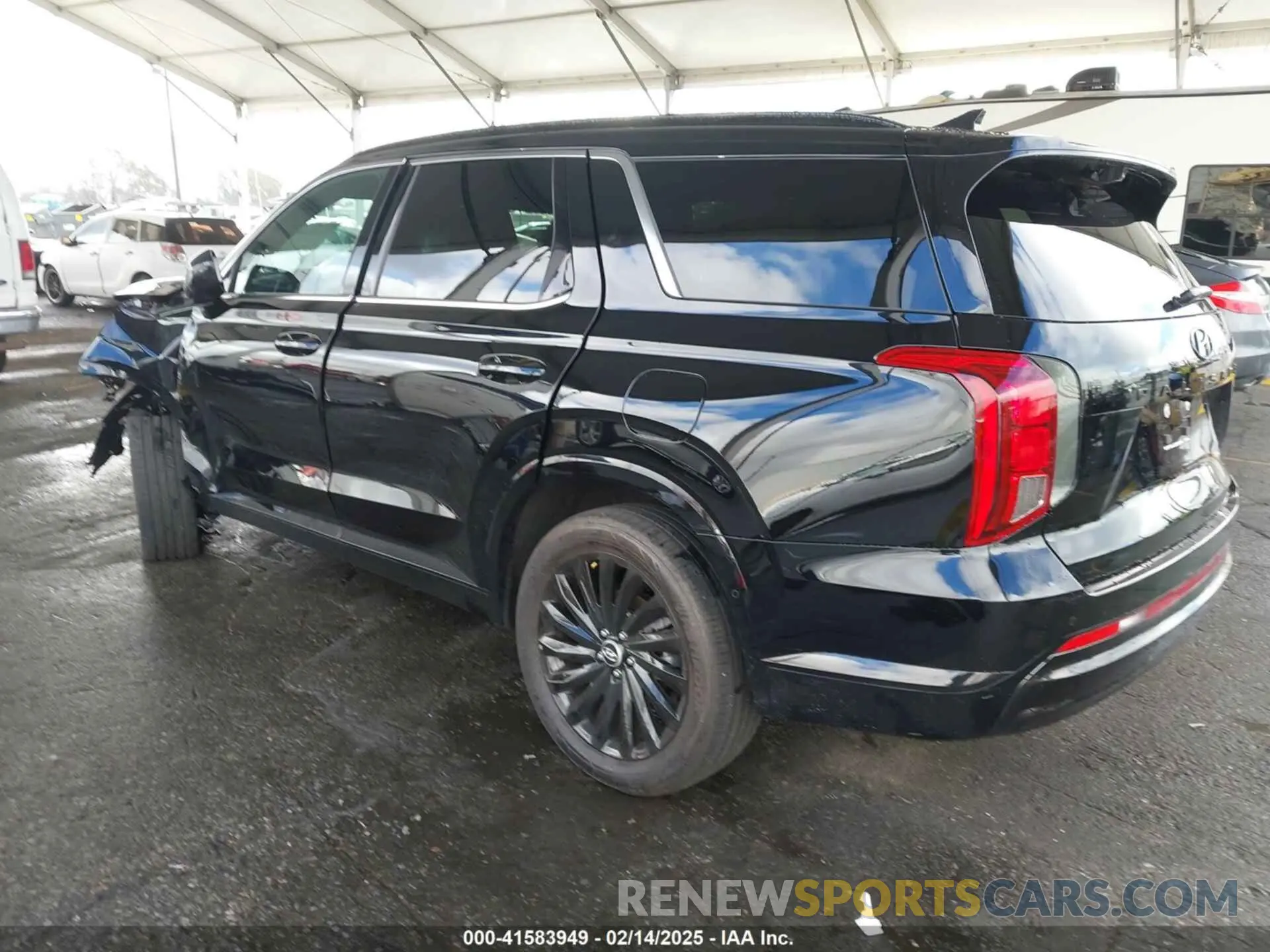 3 Photograph of a damaged car KM8R7DGE4SU810783 HYUNDAI PALISADE 2025