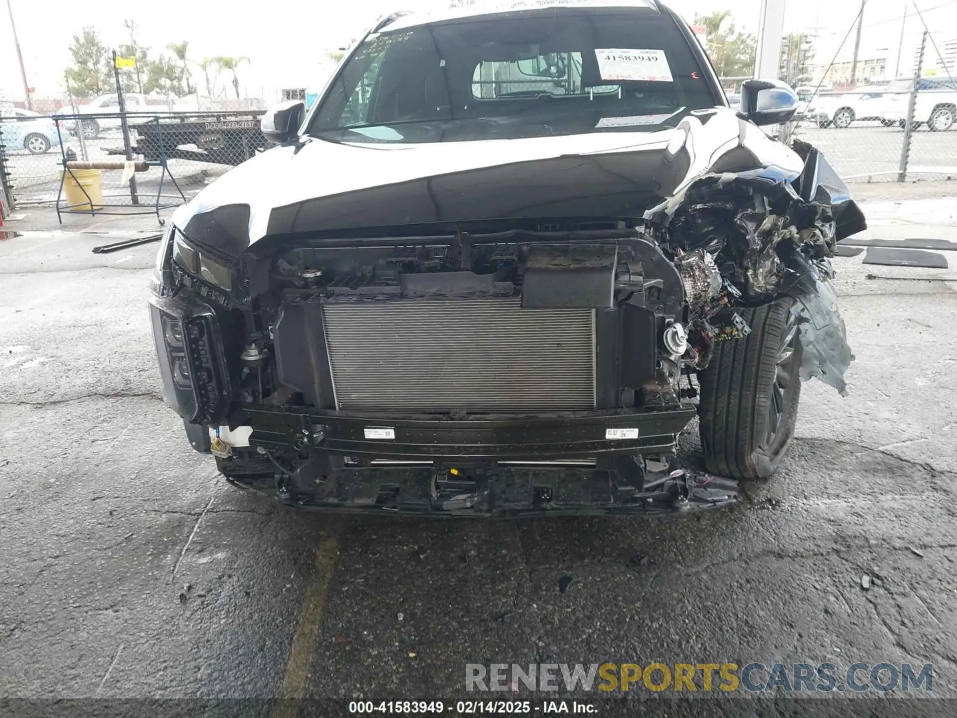 6 Photograph of a damaged car KM8R7DGE4SU810783 HYUNDAI PALISADE 2025