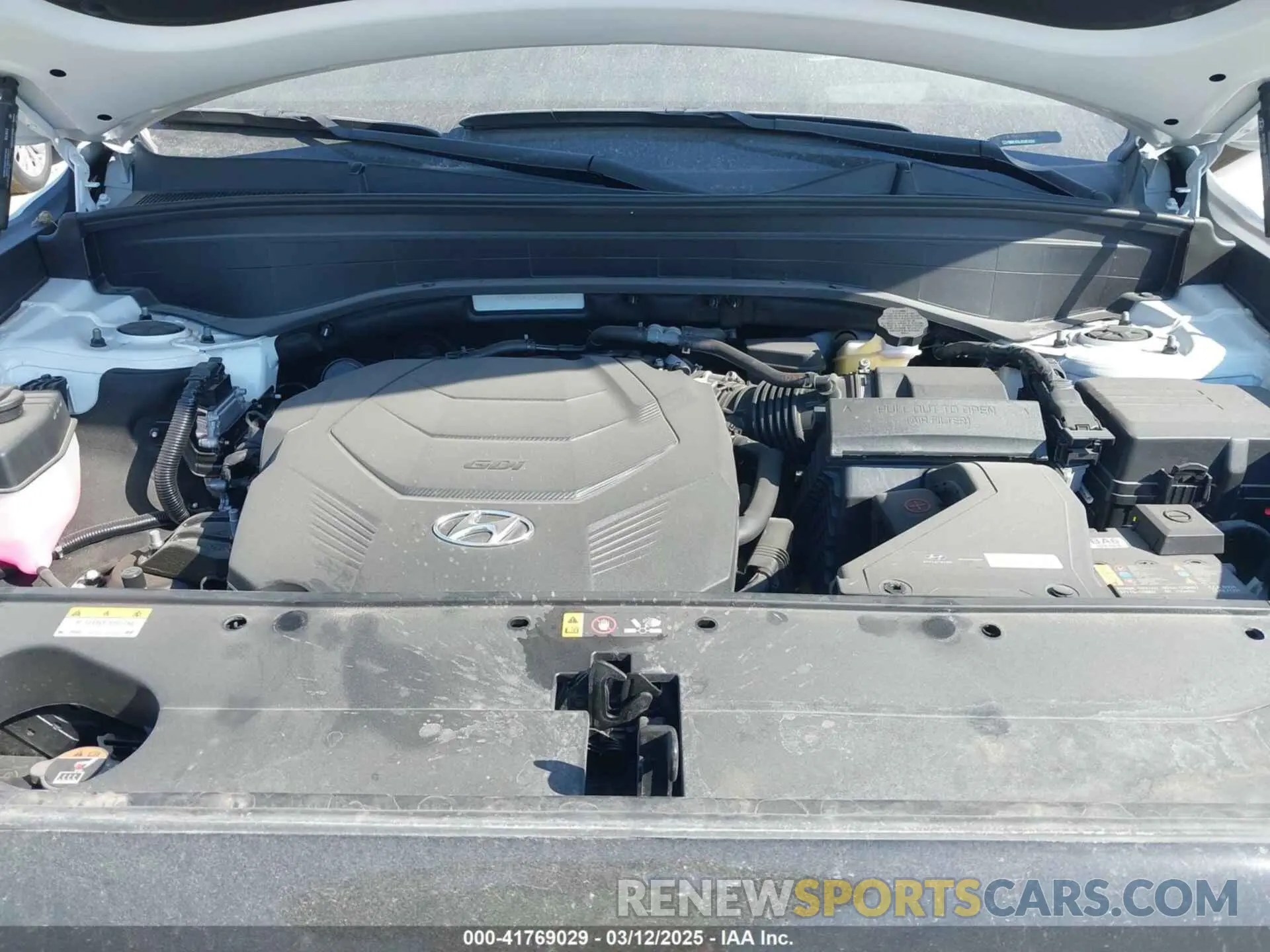 10 Photograph of a damaged car KM8R7DGE4SU814350 HYUNDAI PALISADE 2025