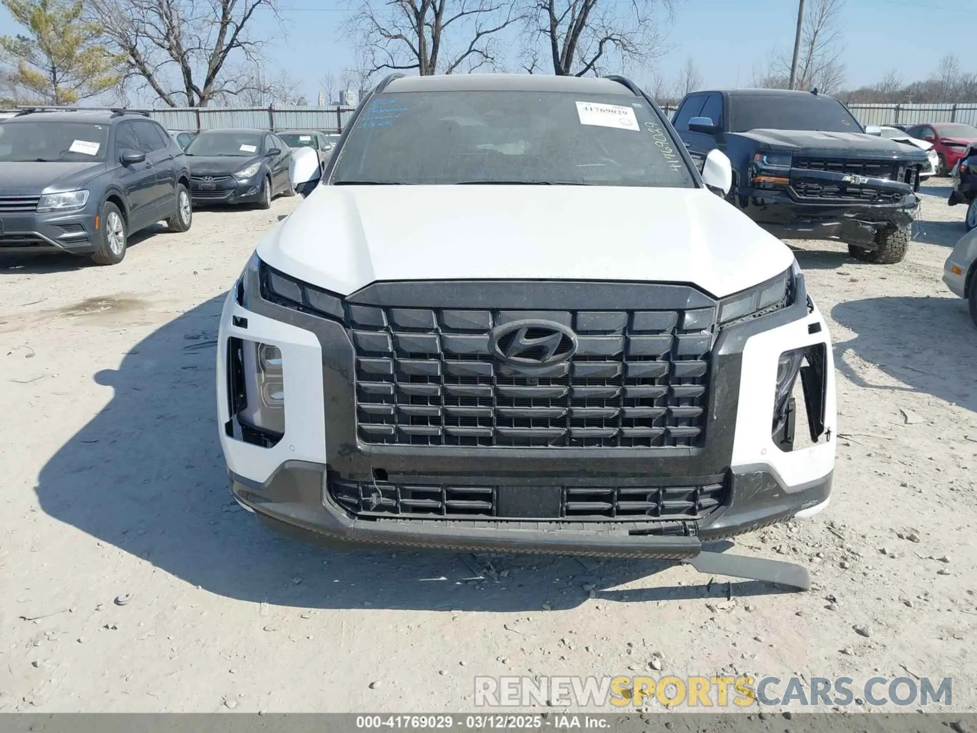 6 Photograph of a damaged car KM8R7DGE4SU814350 HYUNDAI PALISADE 2025