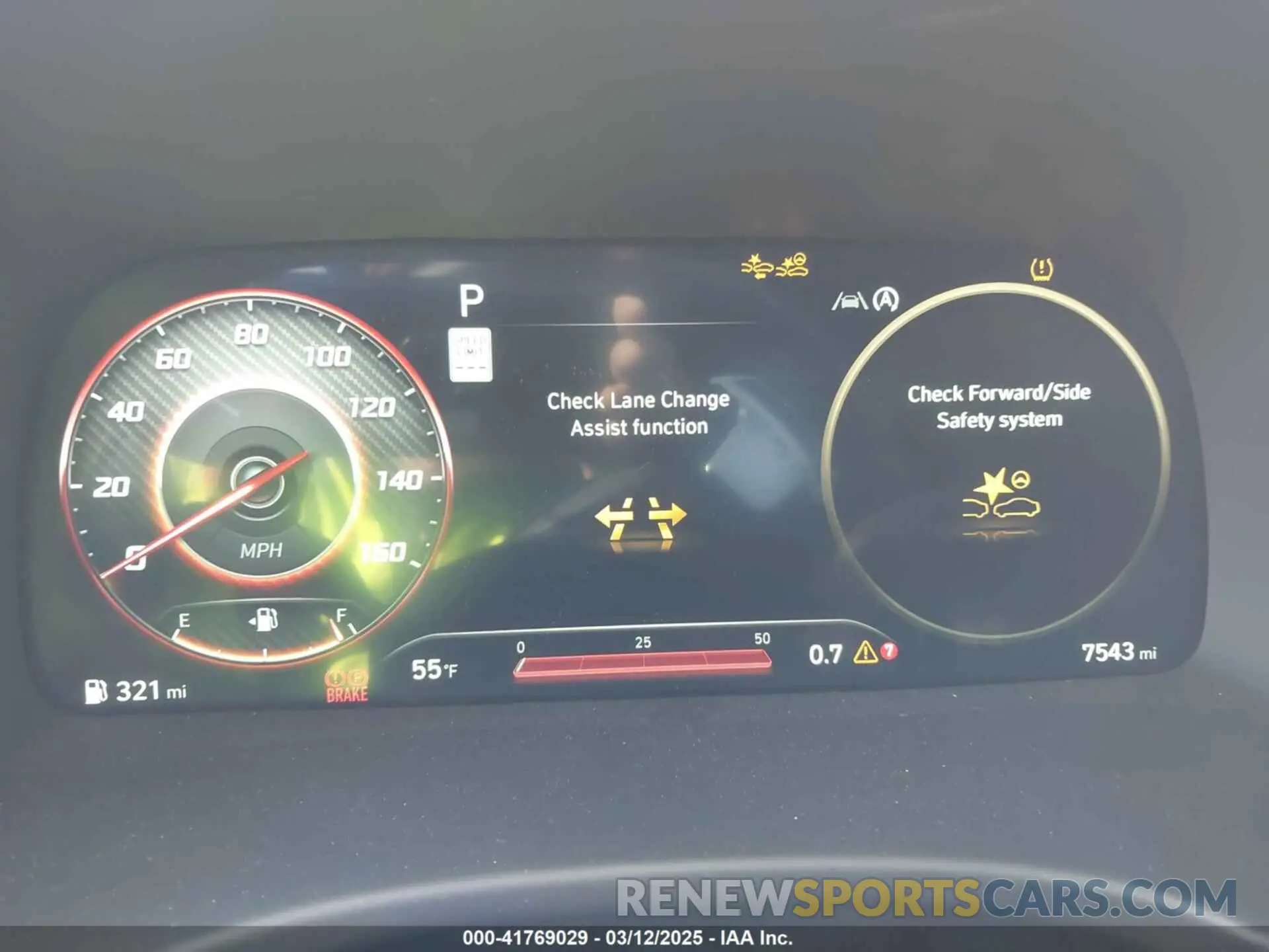 7 Photograph of a damaged car KM8R7DGE4SU814350 HYUNDAI PALISADE 2025