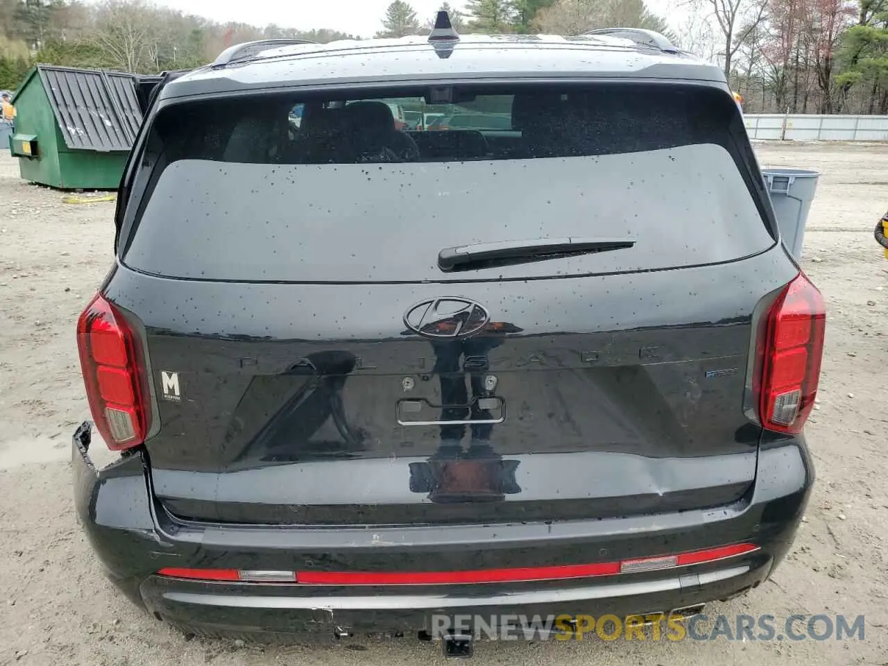 6 Photograph of a damaged car KM8R7DGE4SU877884 HYUNDAI PALISADE 2025