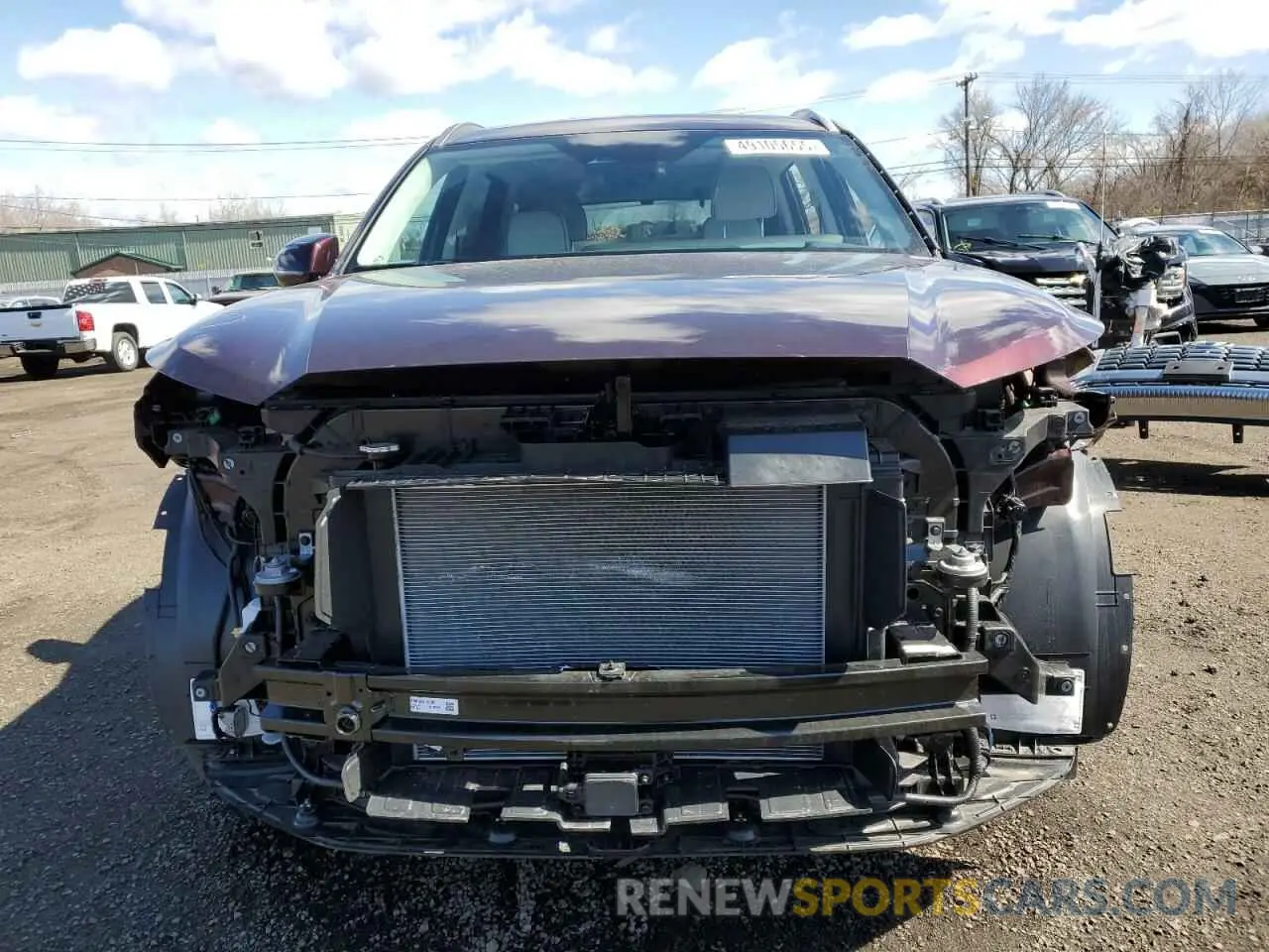 5 Photograph of a damaged car KM8R7DGE8SU825044 HYUNDAI PALISADE 2025