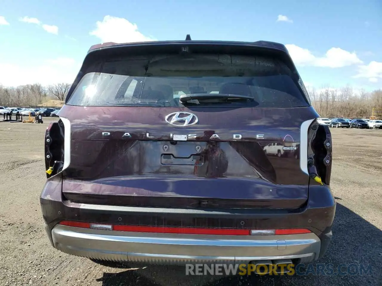 6 Photograph of a damaged car KM8R7DGE8SU825044 HYUNDAI PALISADE 2025