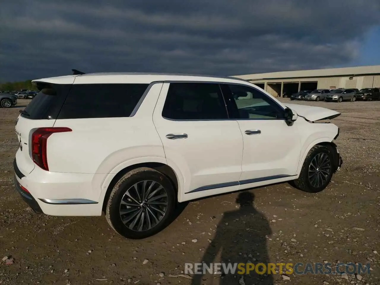 3 Photograph of a damaged car KM8R7DGEXSU820850 HYUNDAI PALISADE 2025