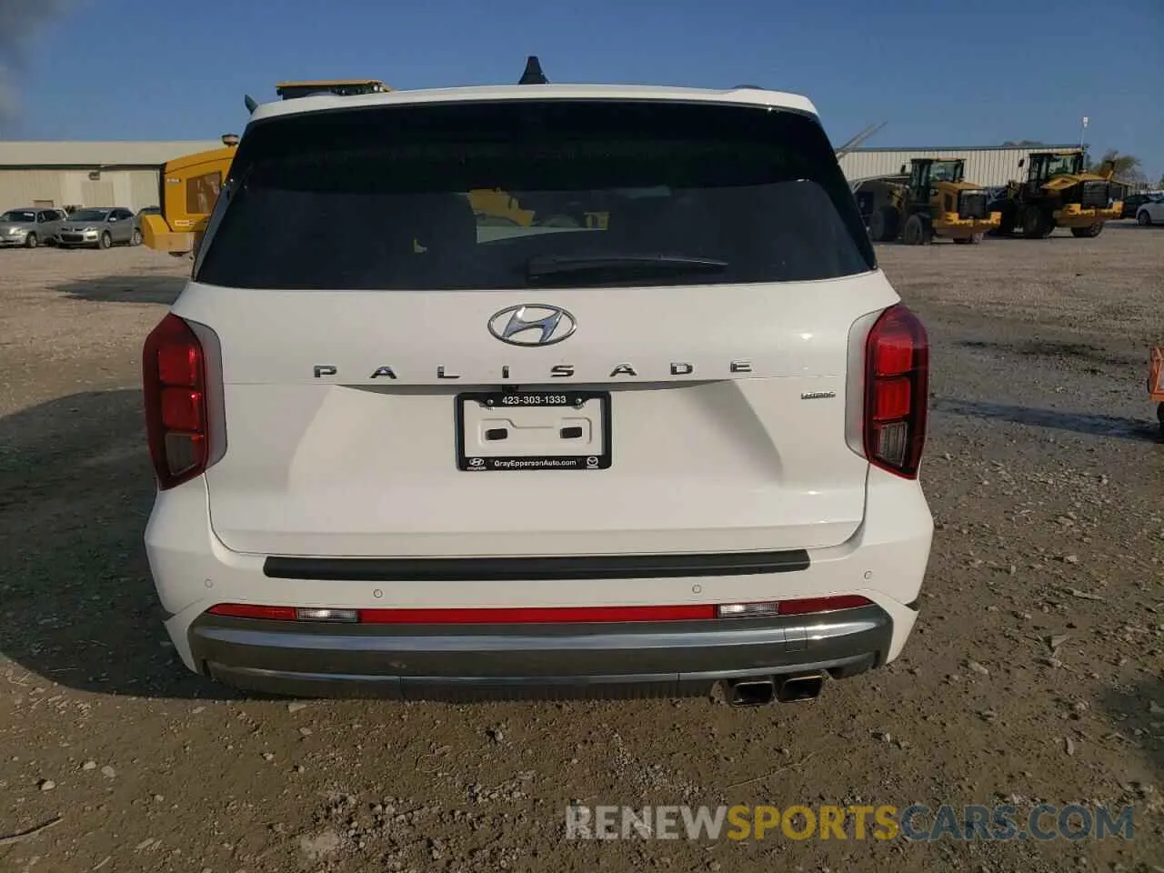 6 Photograph of a damaged car KM8R7DGEXSU820850 HYUNDAI PALISADE 2025