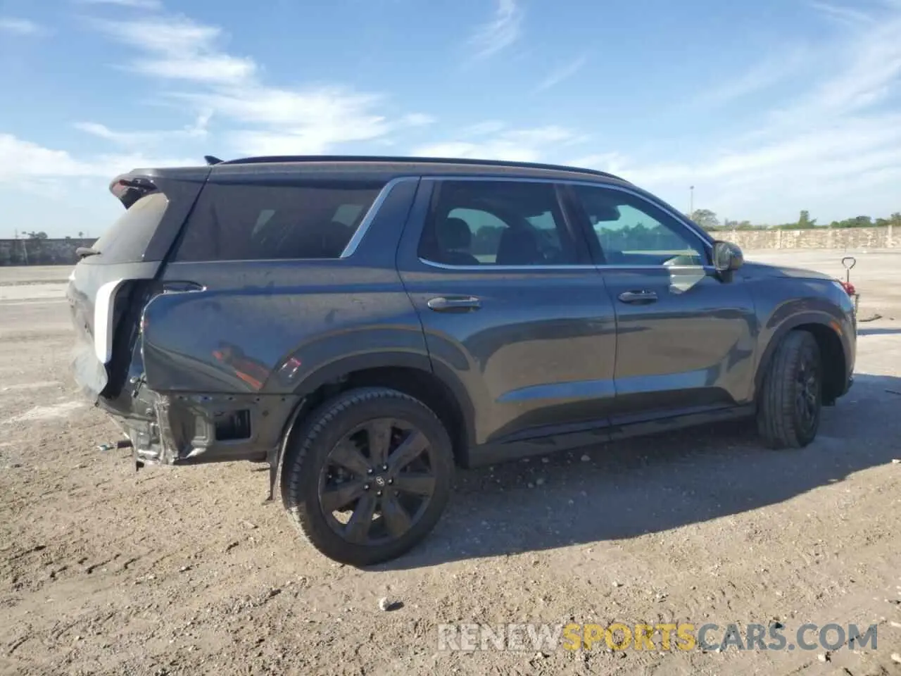 3 Photograph of a damaged car KM8R34GE1PU605571 HYUNDAI PALISADE X 2023