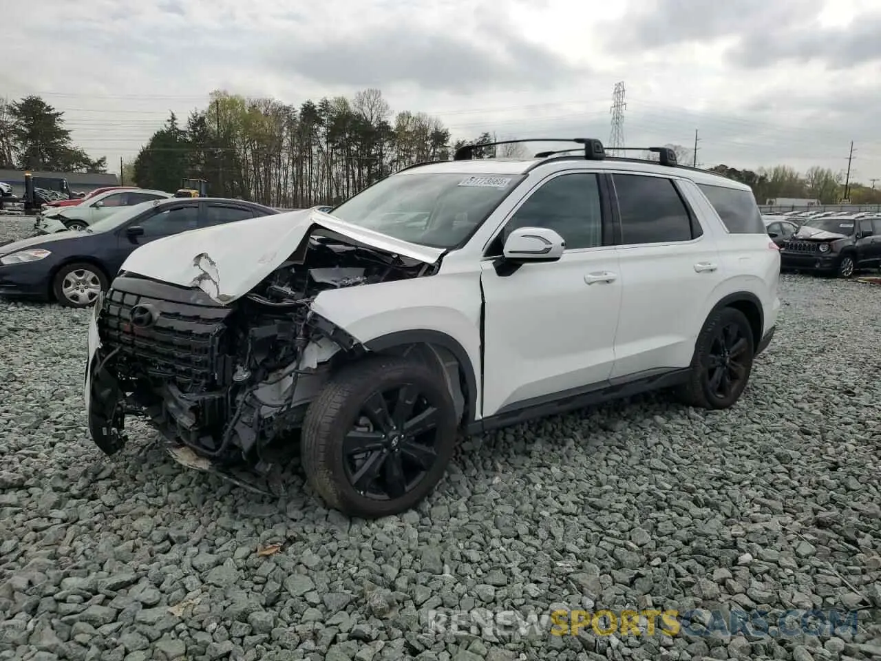 1 Photograph of a damaged car KM8R34GE3PU532302 HYUNDAI PALISADE X 2023