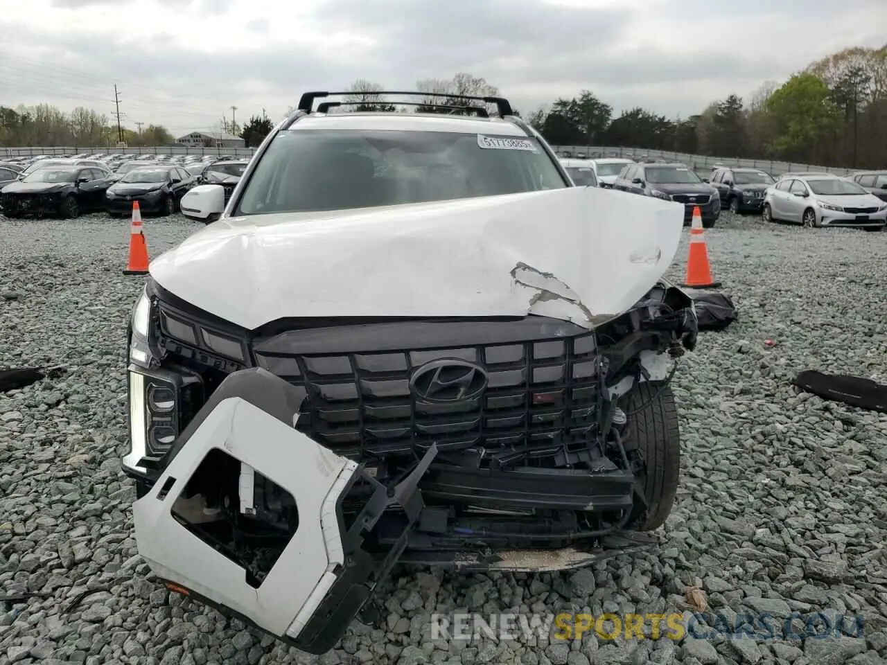 5 Photograph of a damaged car KM8R34GE3PU532302 HYUNDAI PALISADE X 2023