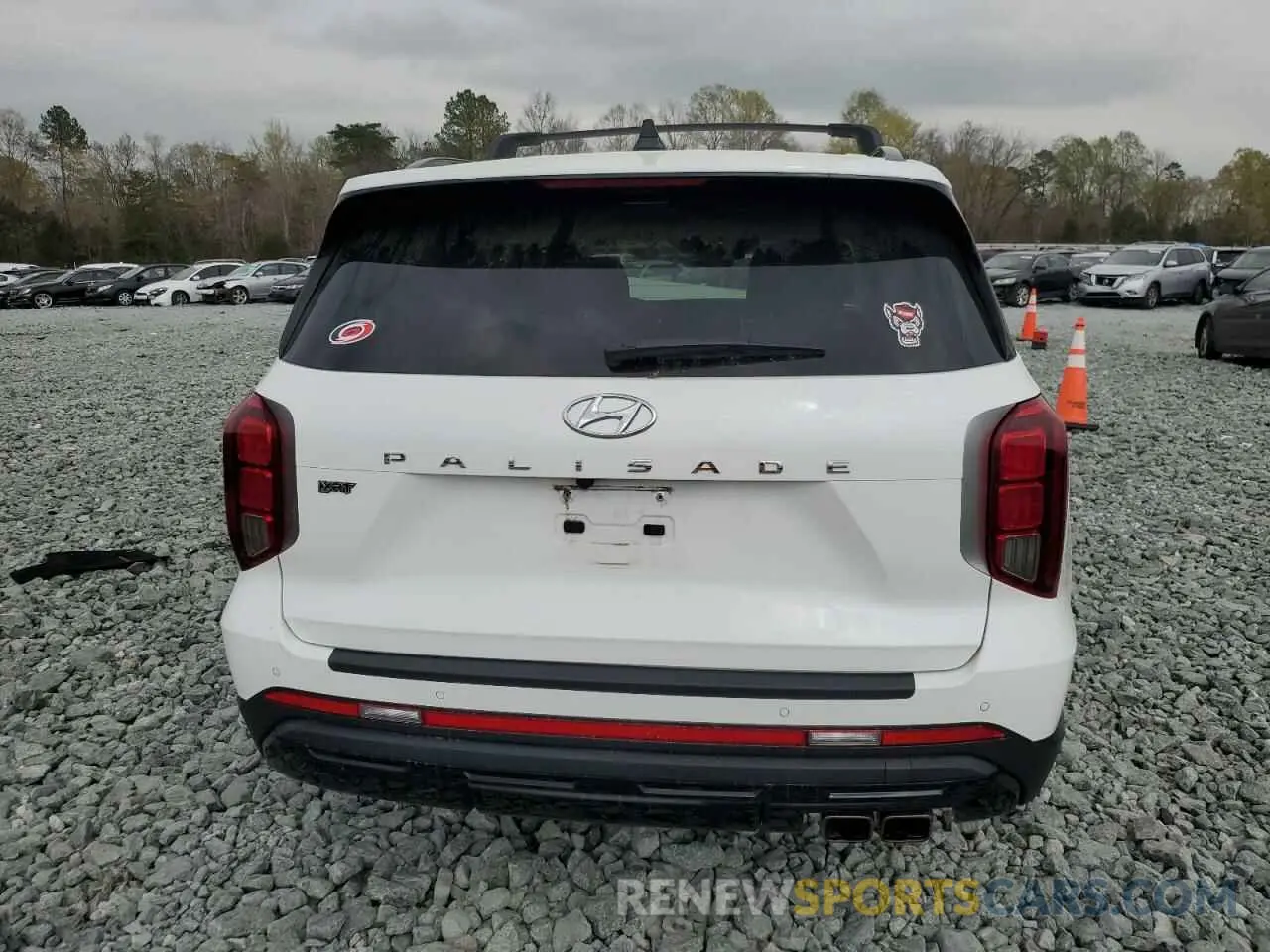 6 Photograph of a damaged car KM8R34GE3PU532302 HYUNDAI PALISADE X 2023