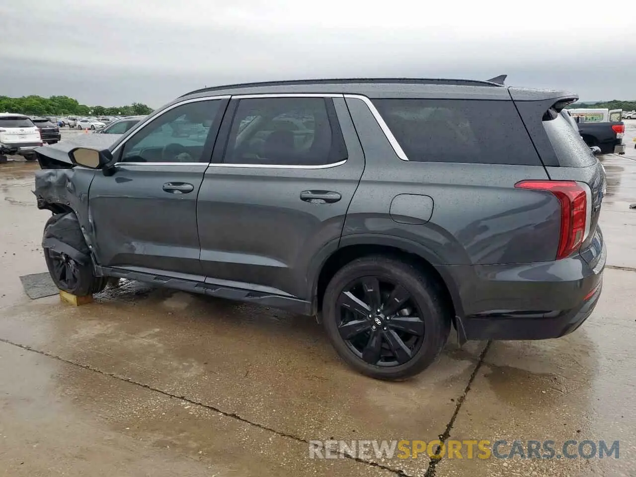 2 Photograph of a damaged car KM8R34GE3PU552887 HYUNDAI PALISADE X 2023